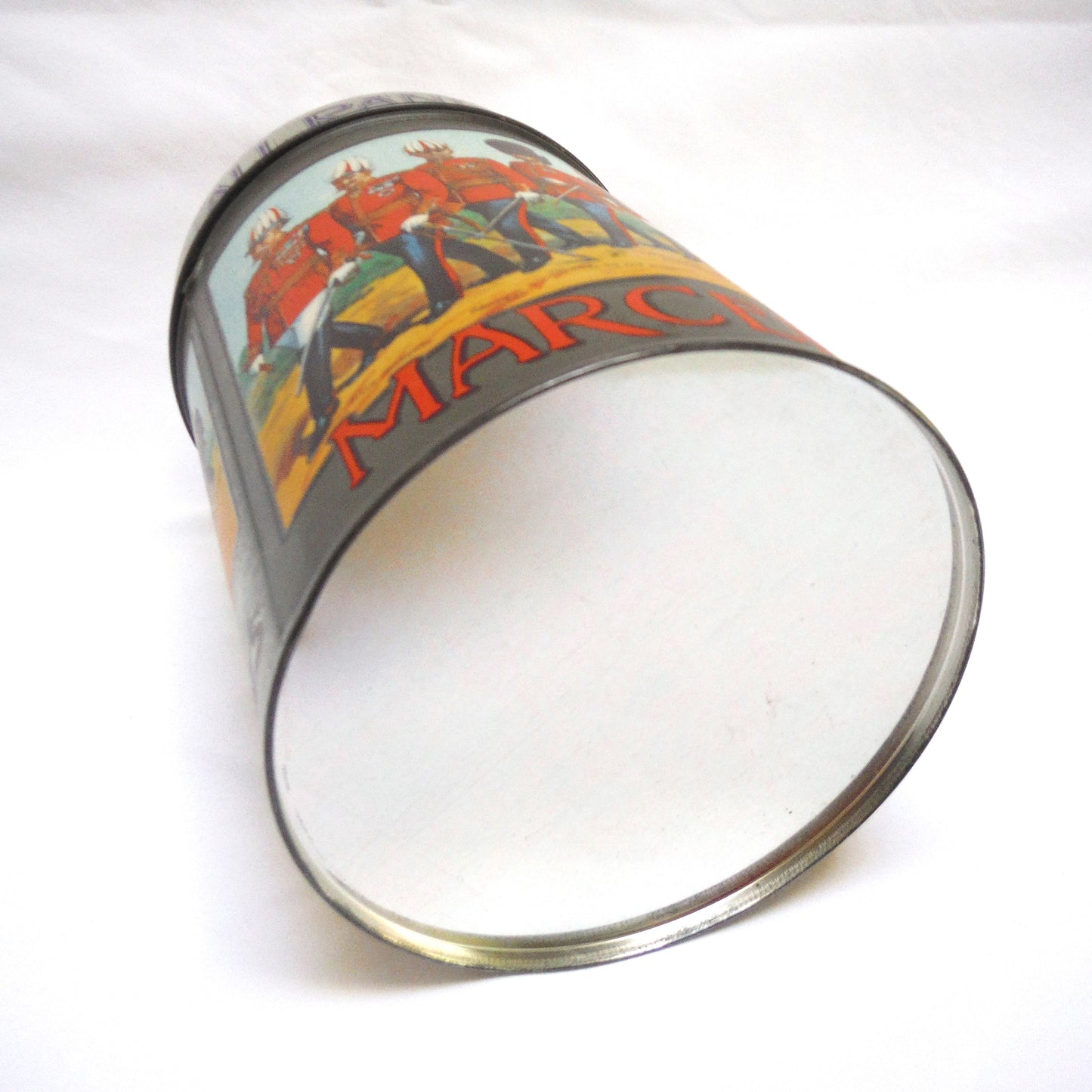 Vintage Tobacco Tin by Marcella Cigars: 'ALL RANKS SMOKE'