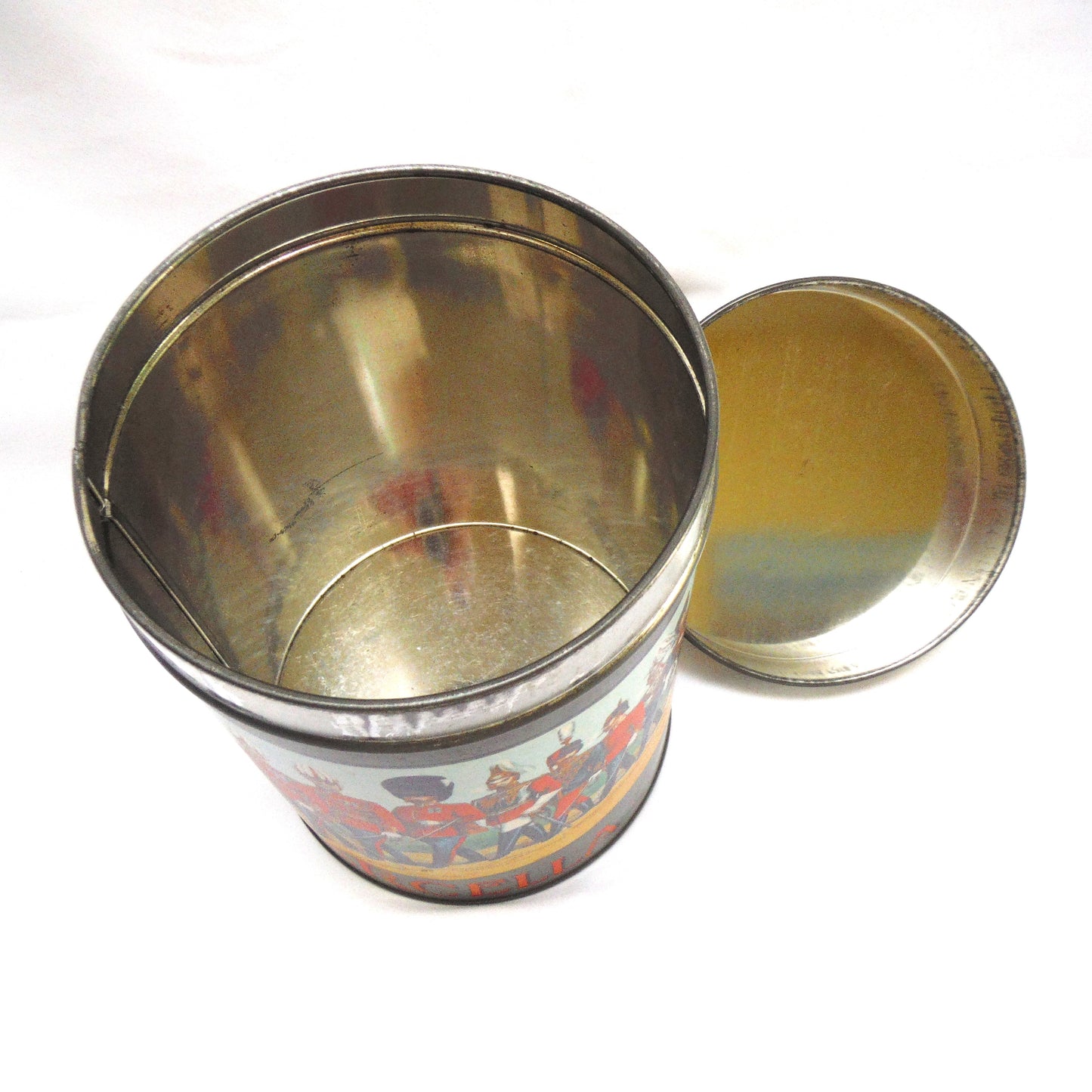 Vintage Tobacco Tin by Marcella Cigars: 'ALL RANKS SMOKE'