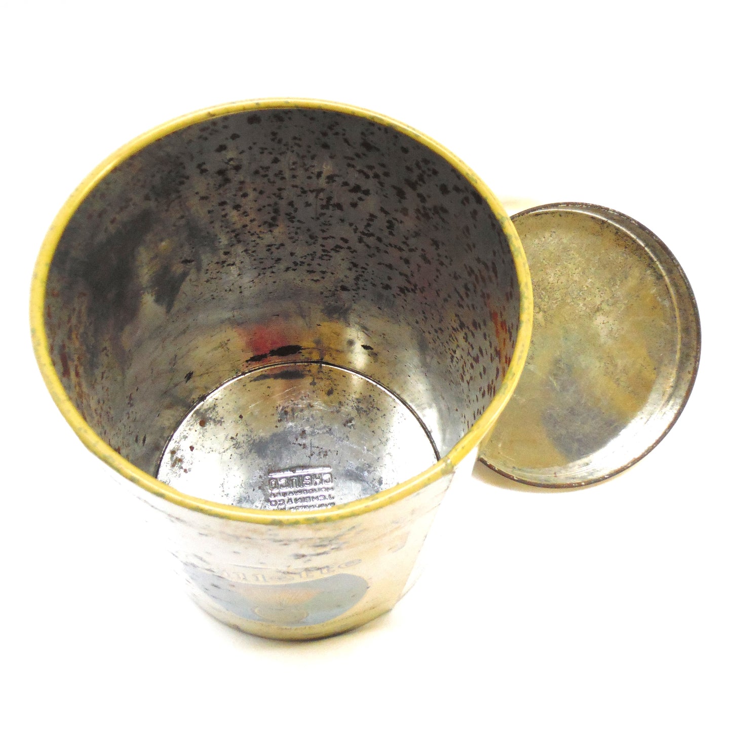 Vintage Tin Made by Cheinco Housewares of New Jersey, USA: 'BABY-SAFE GILLETTE SAFETY RAZOR'