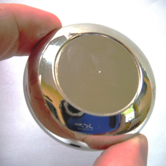 Vintage DAVIDOFF CIGARETTES Portable Silver Lidded Ashtray, with FREE BONUS LIGHTER!