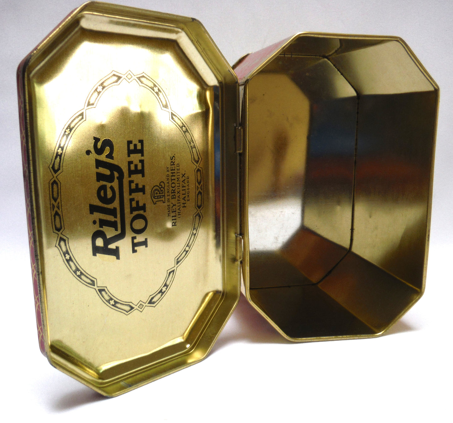 Vintage Toffee Tin by RILEY BROTHERS of Halifax, England: 'FAMOUS OTTAWA LANDMARKS'