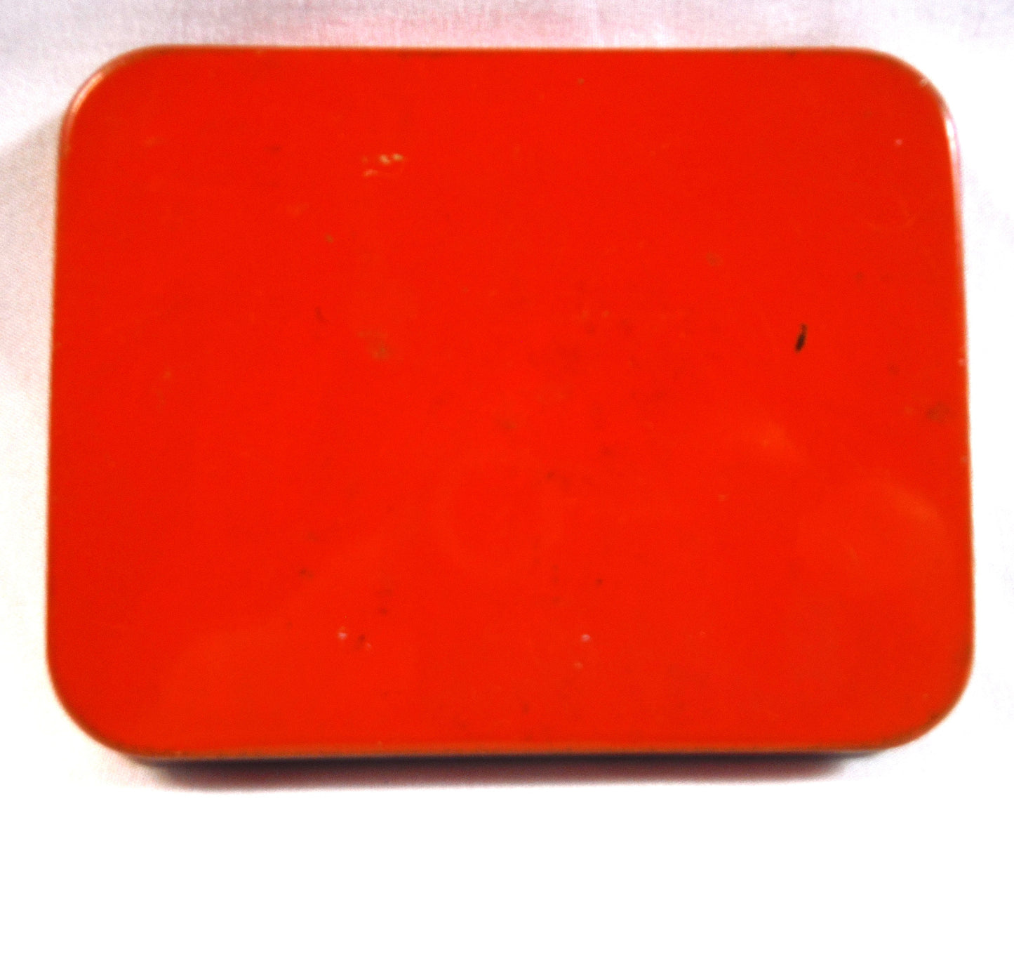 ELASTOPLAST: First Aid Dressings Antique Tin Can Container, English Only Cover!