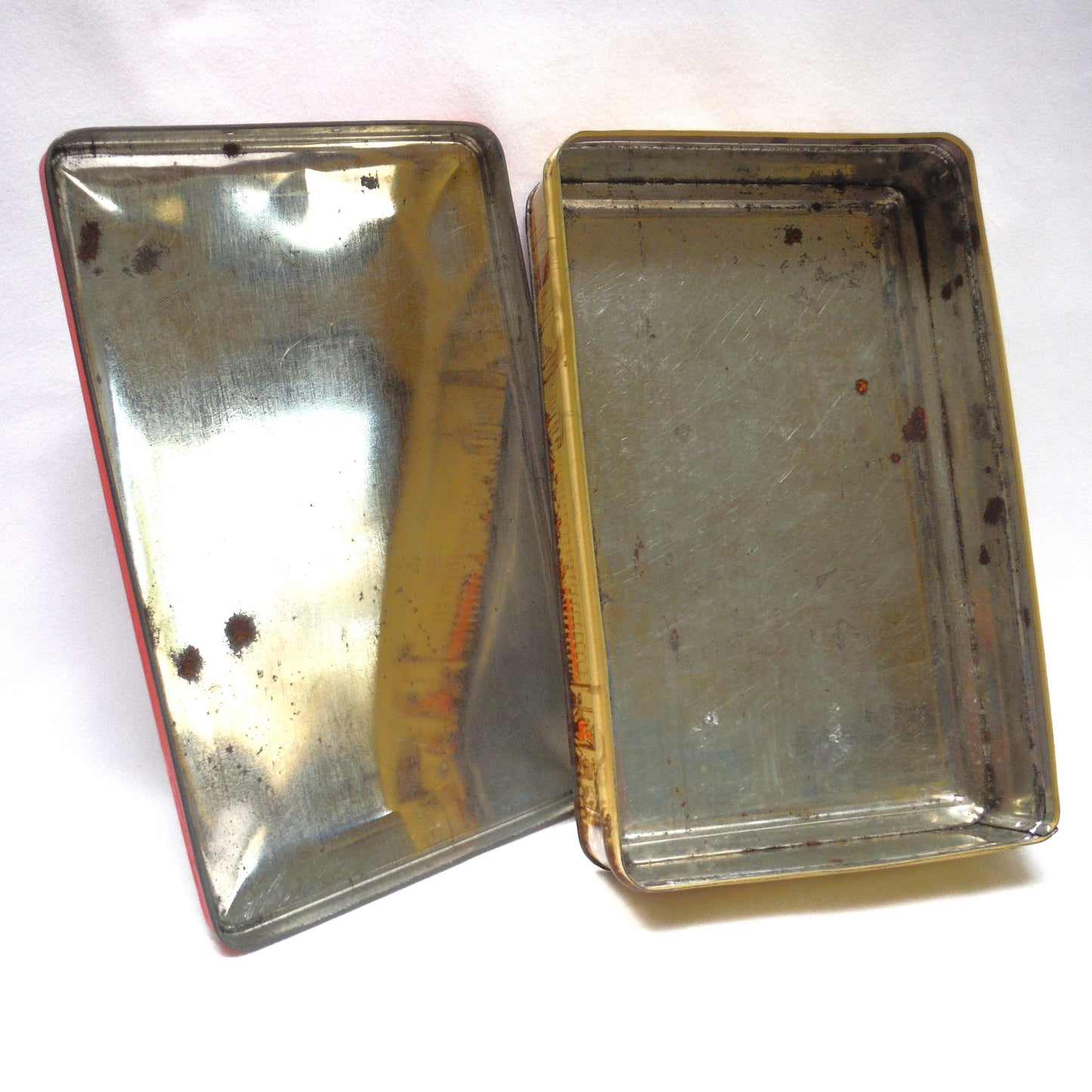 Mid-Century Vintage Tin Container:' Whitehall Queen's Mounted Sentry Horse Guard'