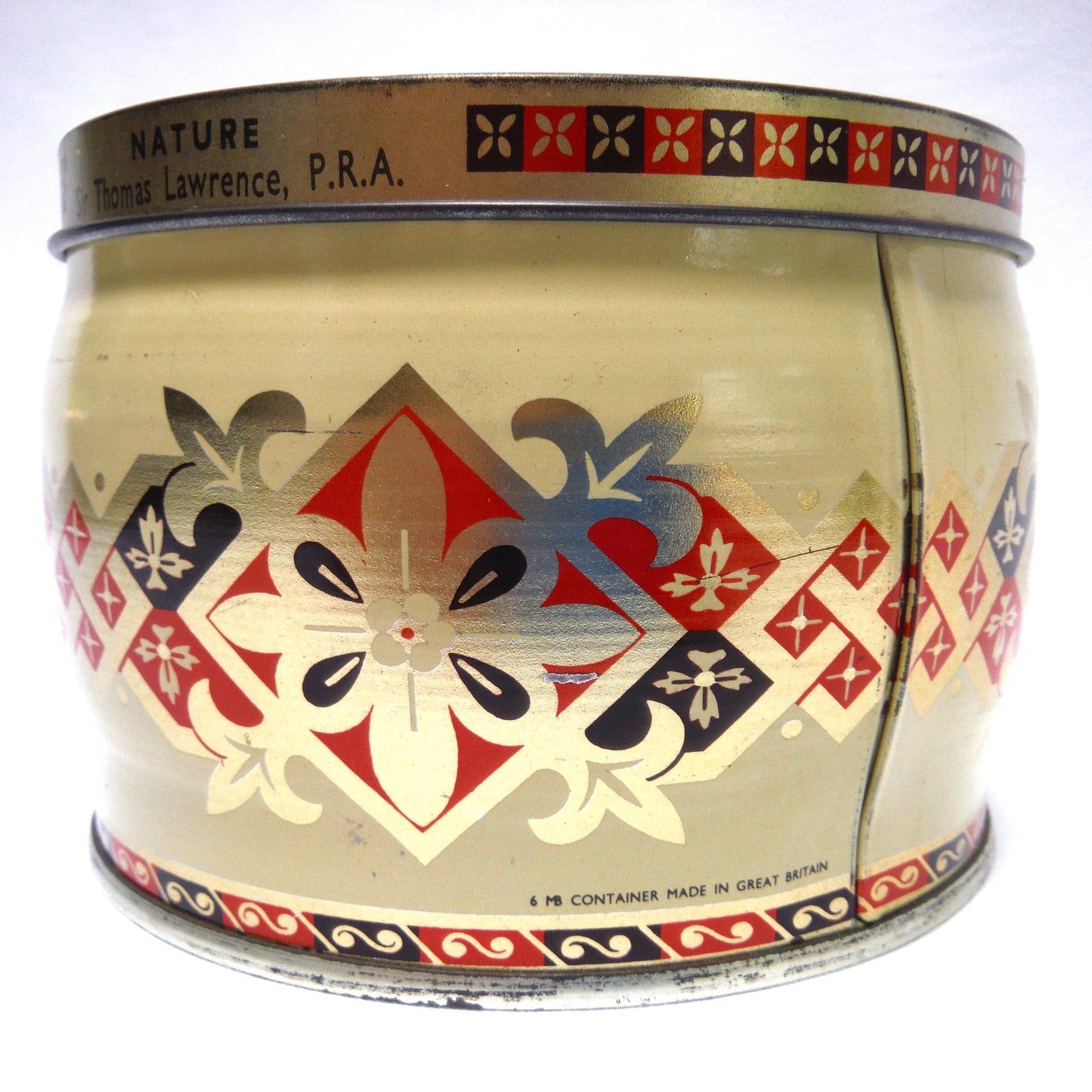 Vintage Thorne's Premier Toffee Tin, 'BABY BLONDE GIRL CHERUB AND MOTHER', Painting by Sir Thomas Lawrence, P.R.A. of England