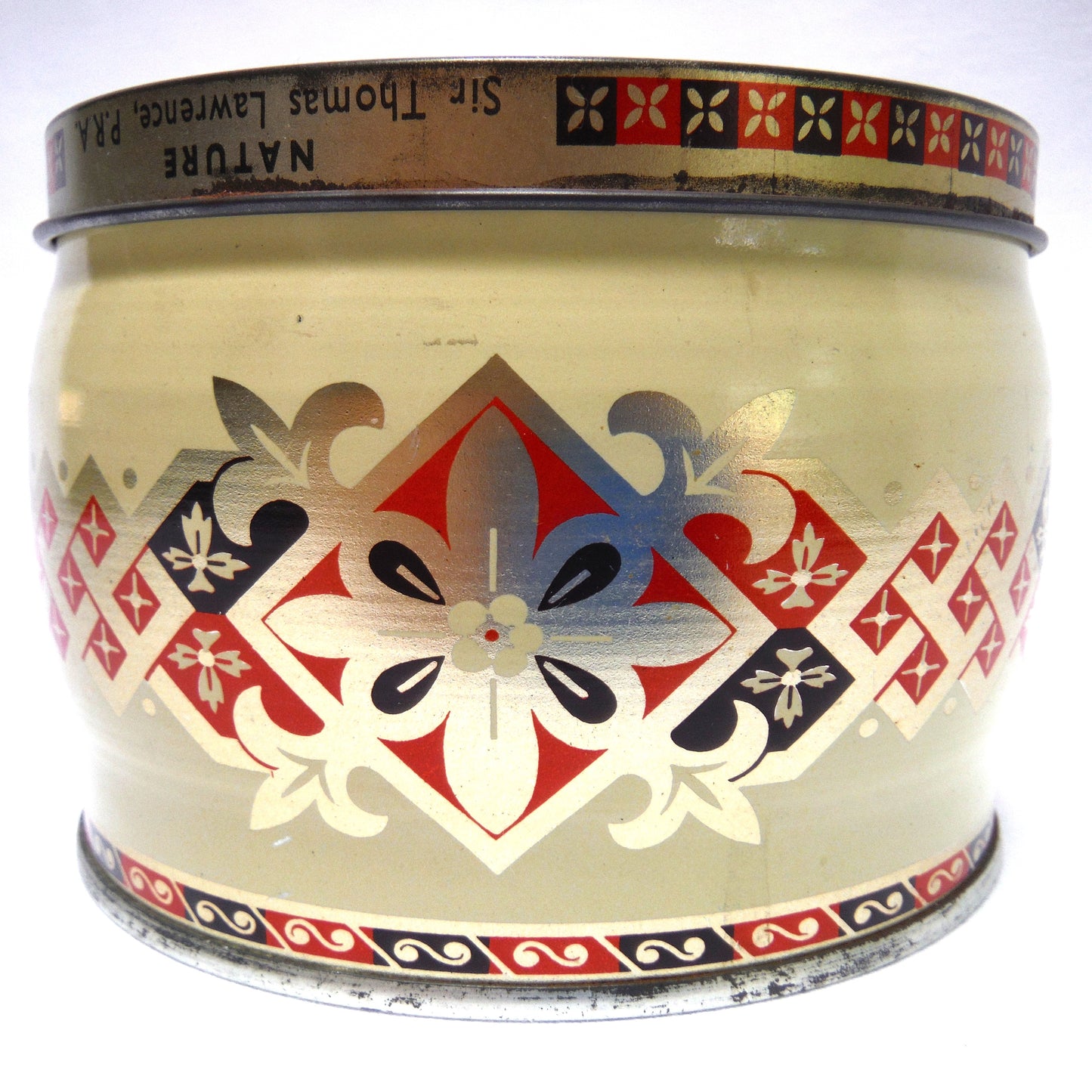 Vintage Thorne's Premier Toffee Tin, 'BABY BLONDE GIRL CHERUB AND MOTHER', Painting by Sir Thomas Lawrence, P.R.A. of England