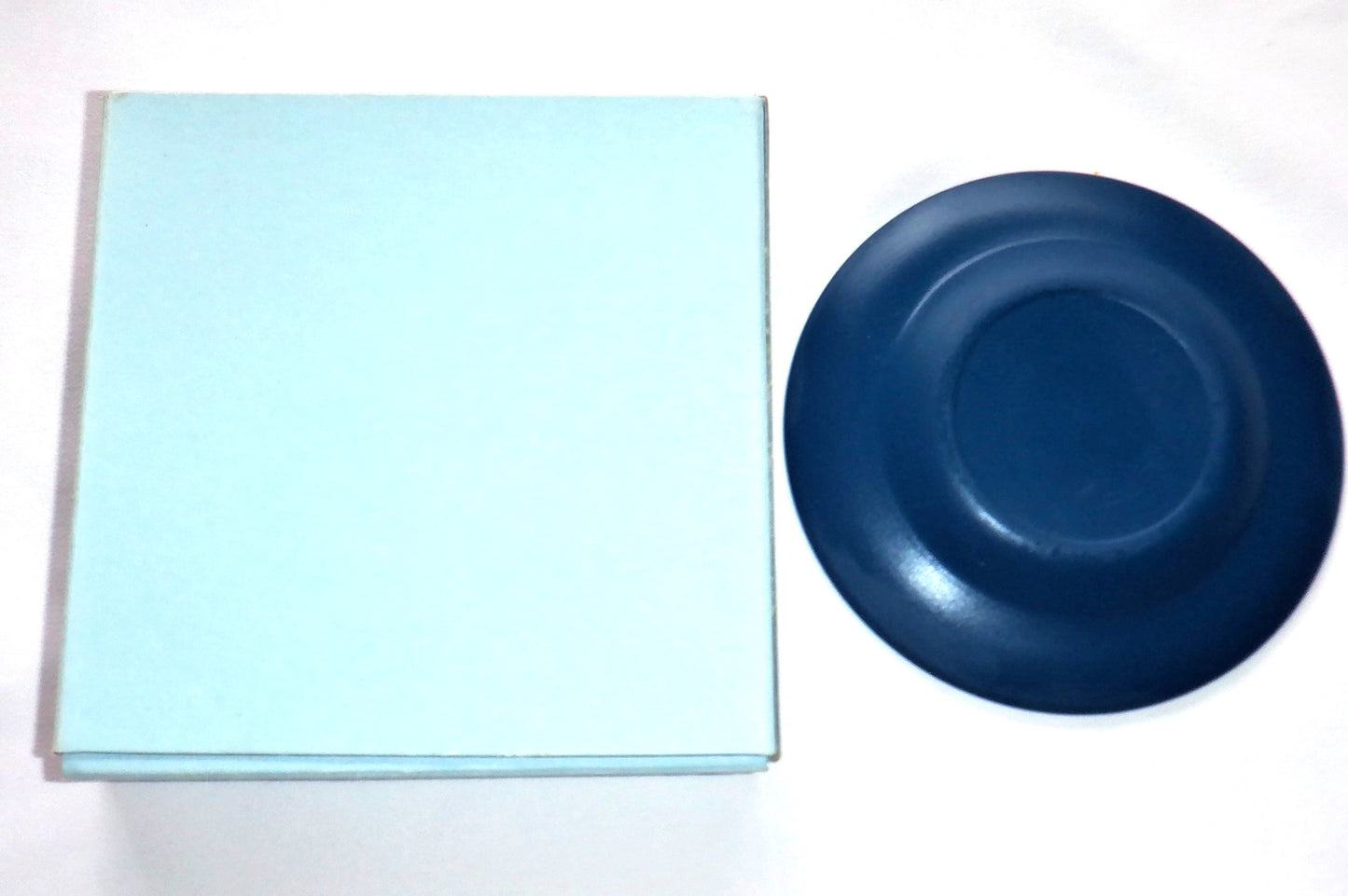 1952-1972 QUEEN ELIZABETH Silver Jubilee Cameo MINIATURE Wedgewood PLATE & Original WILLIAM EDWARD Box!