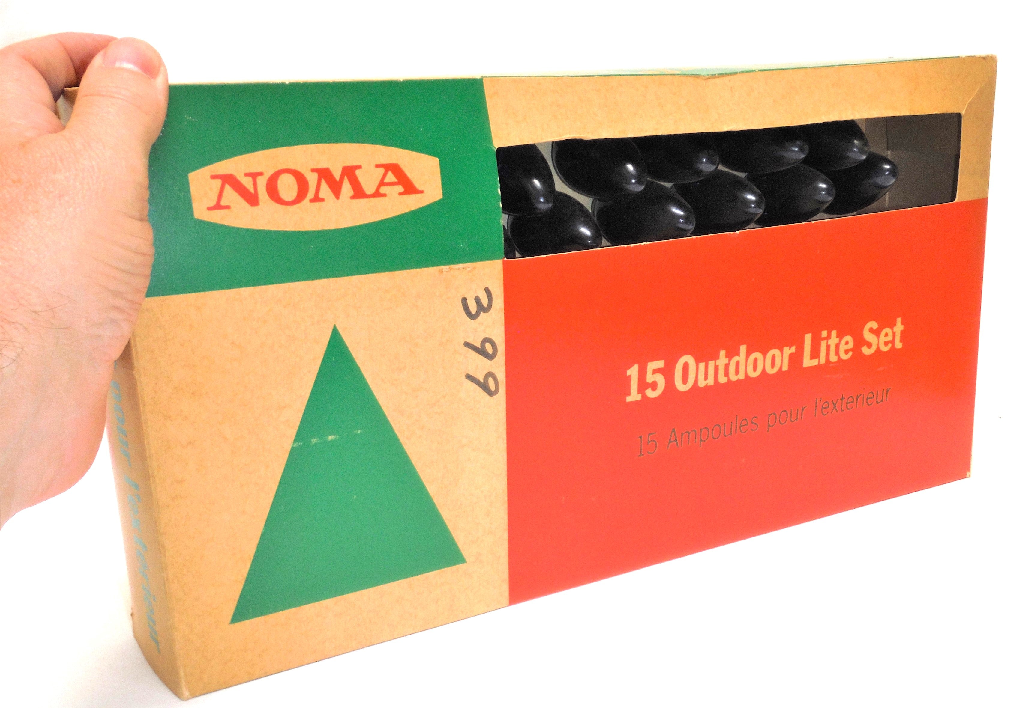 Rare Mid Century Blue Christmas Light Set By NOMA CANADA 15 Outdoor L rare-mid-century-blue-christmas-light-set-by-noma-canada-15-outdoor-l