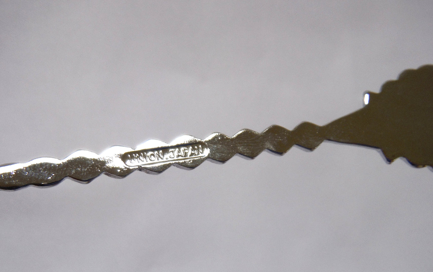 VINTAGE MINIATURE SPOON in original plastic pouch, Celebrating Sulphur Mountain Gondola, Banff Canada