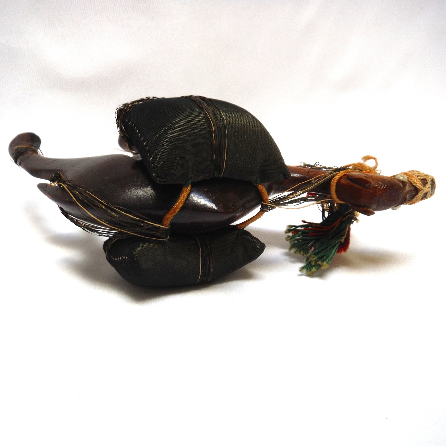 Hand-Carved Antique CAMEL with stunning hand-made accoutrements; Early 1900's Middle East