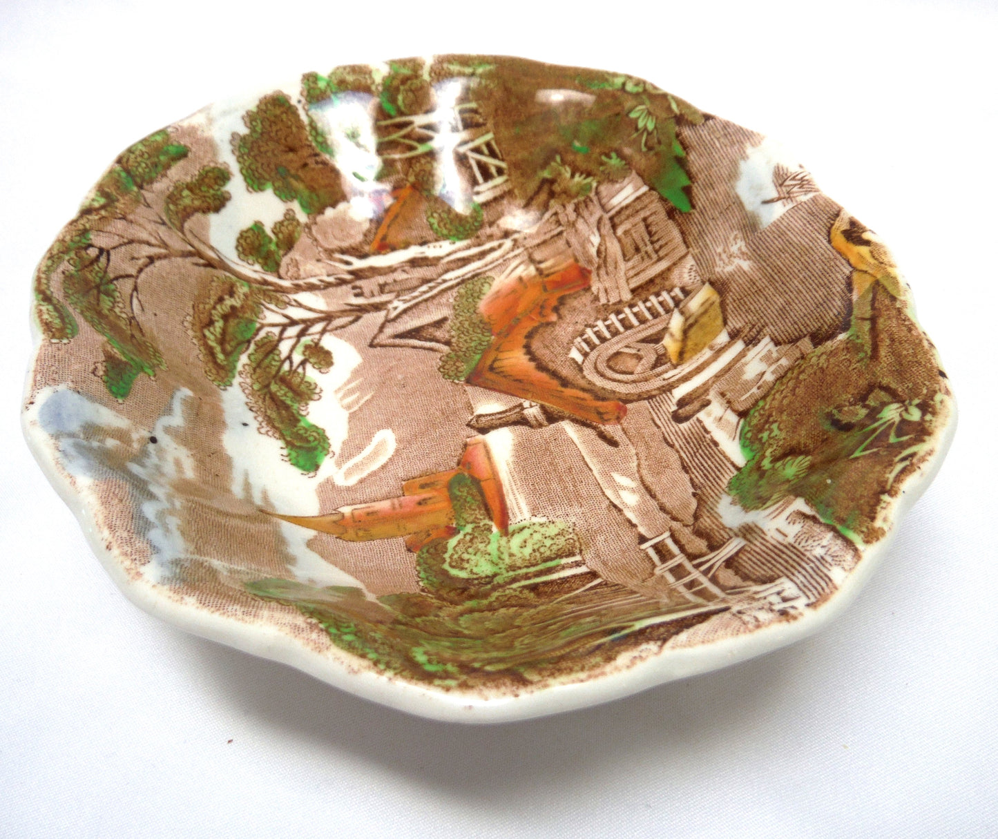 Beautiful British Trinket Tray by W.R. Midwinter Limited: "RURAL ENGLAND DESIGN"