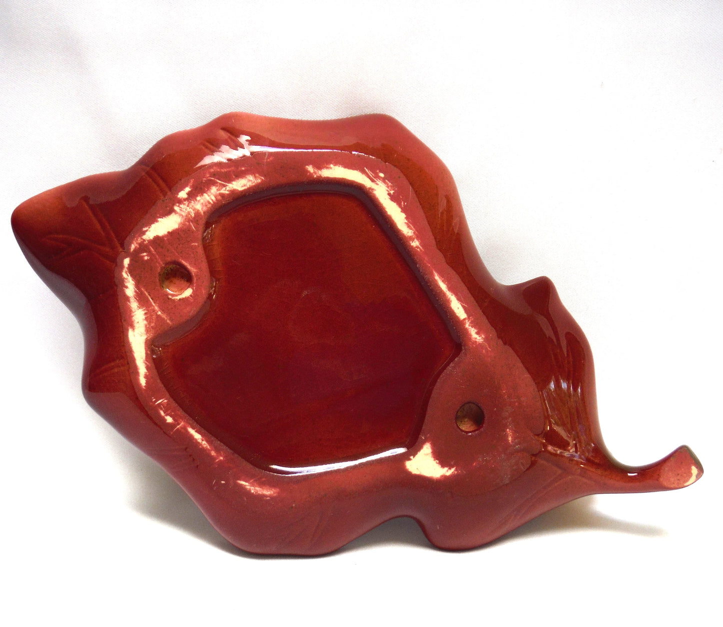 Vintage and Fun Hand-Made Knick Knack Tray: NUTTY AS A SQUIRREL!