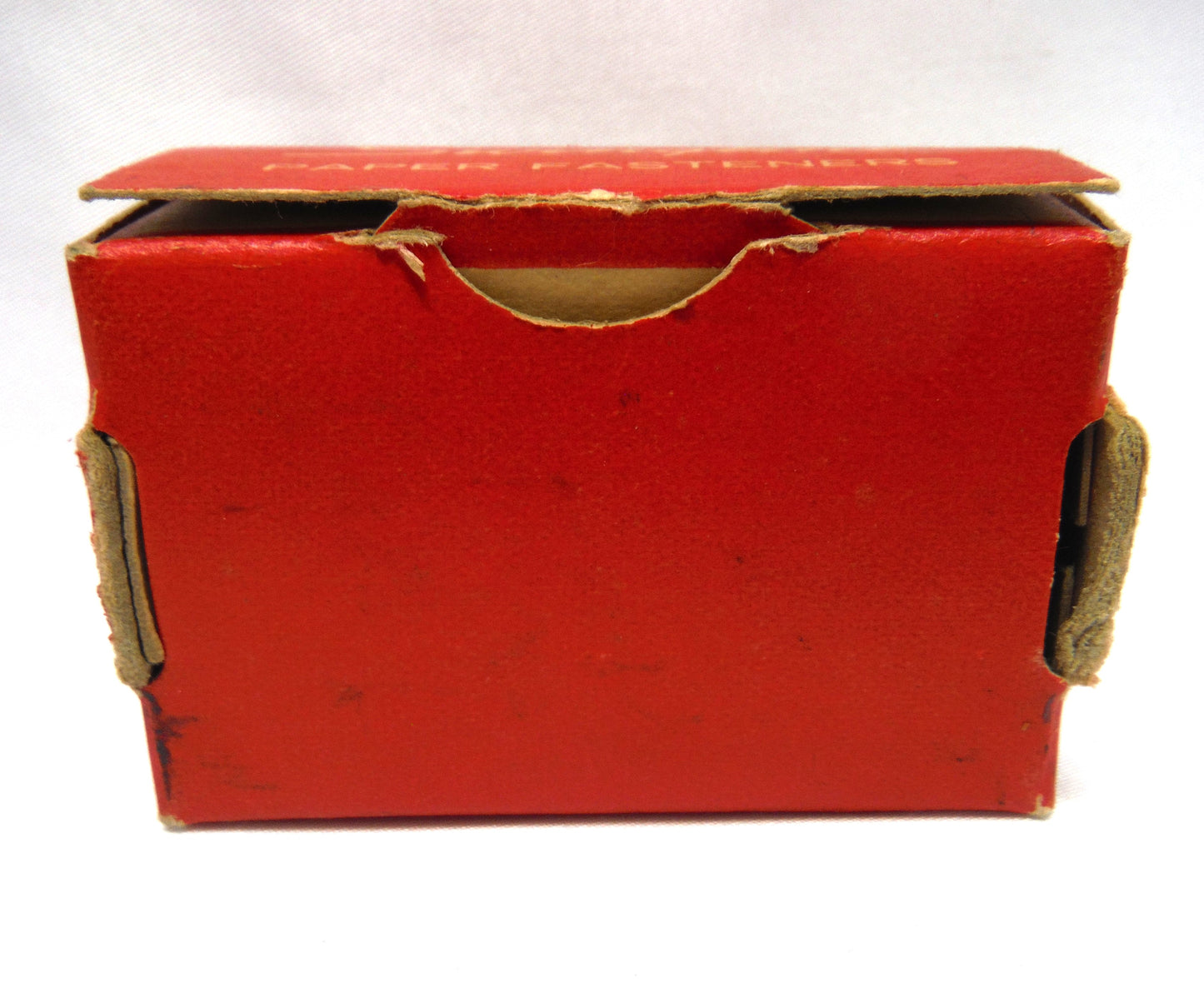 FASTENERS, Paper Brass (No. 2, with 1/2 inch prong) Vintage Box including original contents from Swingline Paper Fasteners USA!