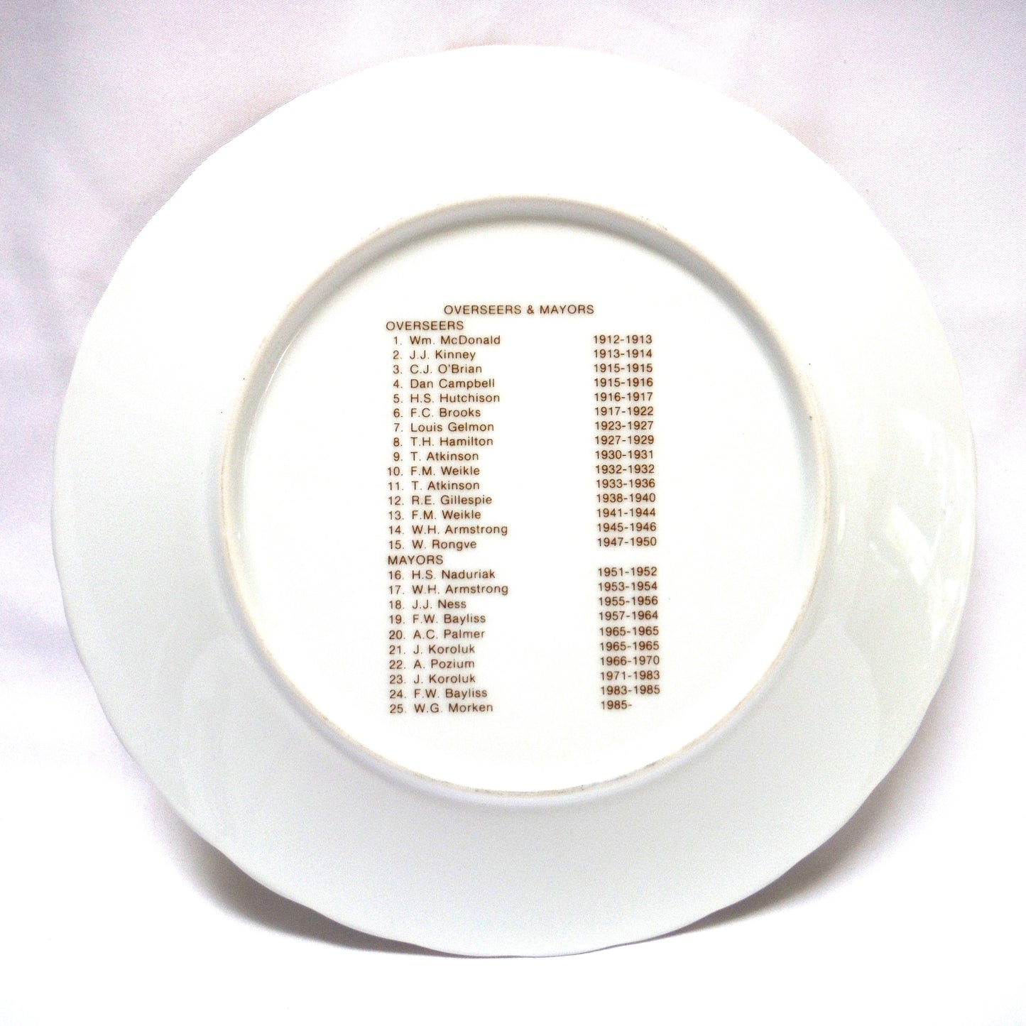 STURGIS, South Dakota: Special Edition Vintage Decorative Plate Celebrating Their 75th Anniversary 1912-1987
