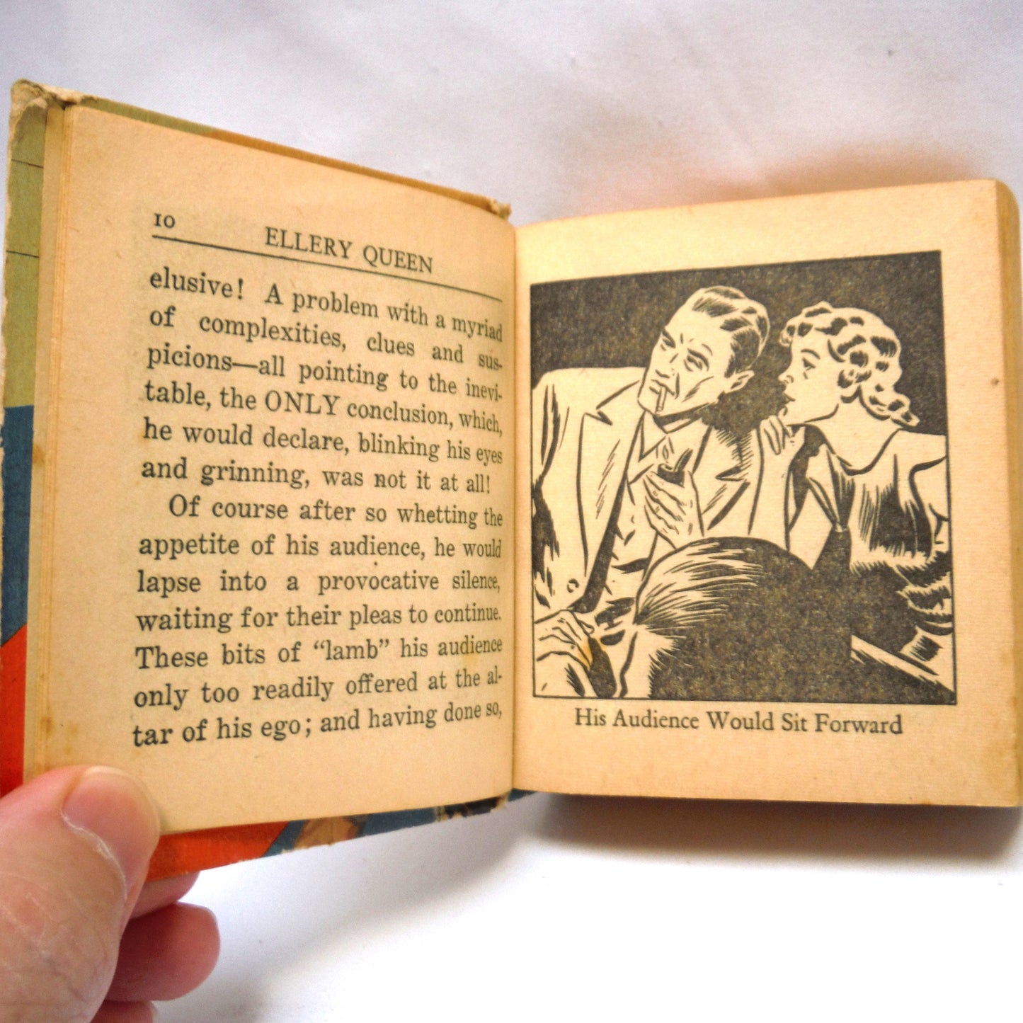 1940 Mini Thrilling Detective Story Book: The Radio Adventures of ELLERY QUEEN in 'The Adventure of The Last Man Club'