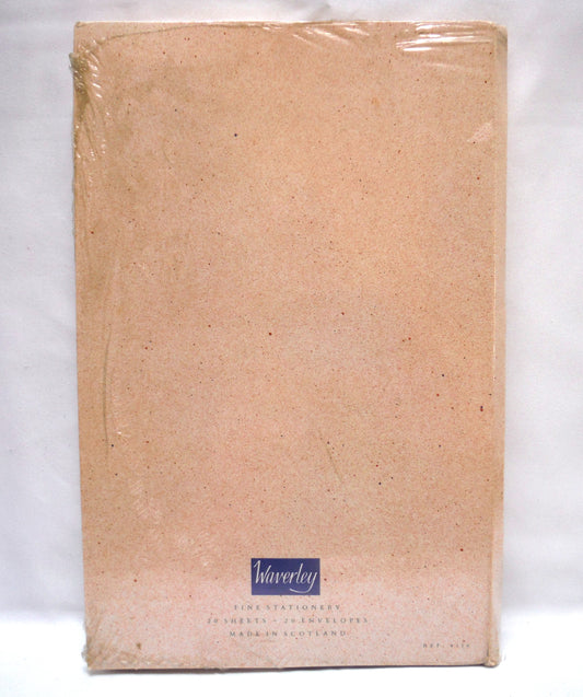 VINTAGE FINE STATIONERY WRITING SET OF 20 Sheets and Envelopes, Brand New-Old Stock from Waverley of Scotland