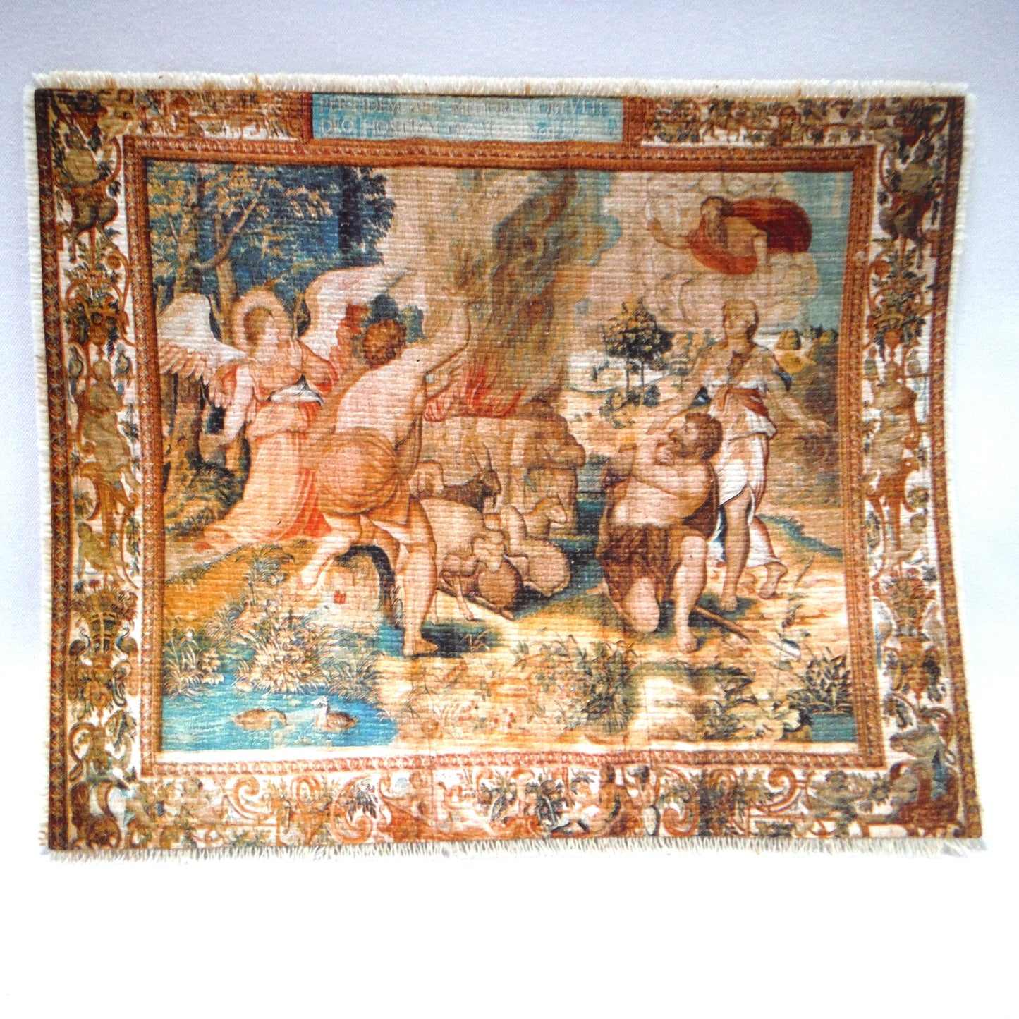 Miniature Antique Woven Tapestry Carpets, Doll Rugs or Table Protectors, (Priced as each)