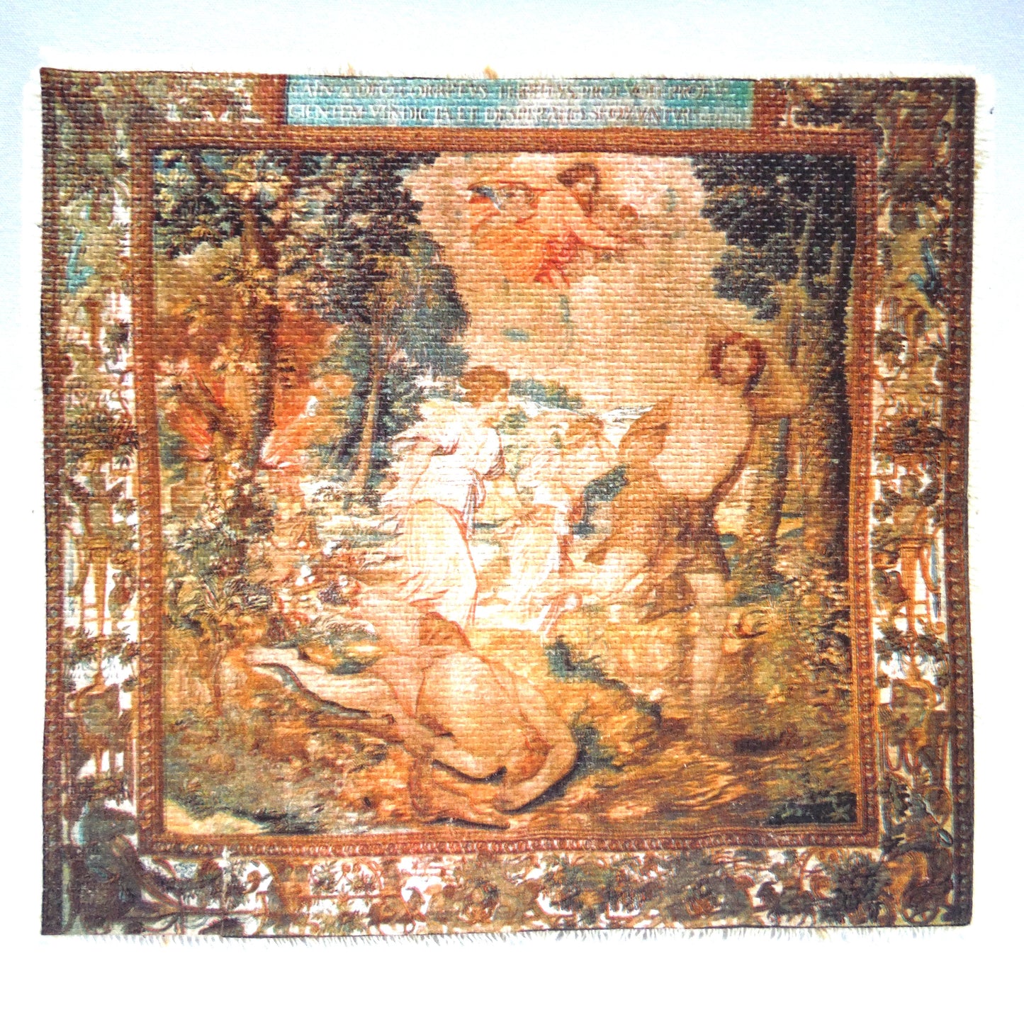 Miniature Antique Woven Tapestry Carpets, Doll Rugs or Table Protectors, (Priced as each)