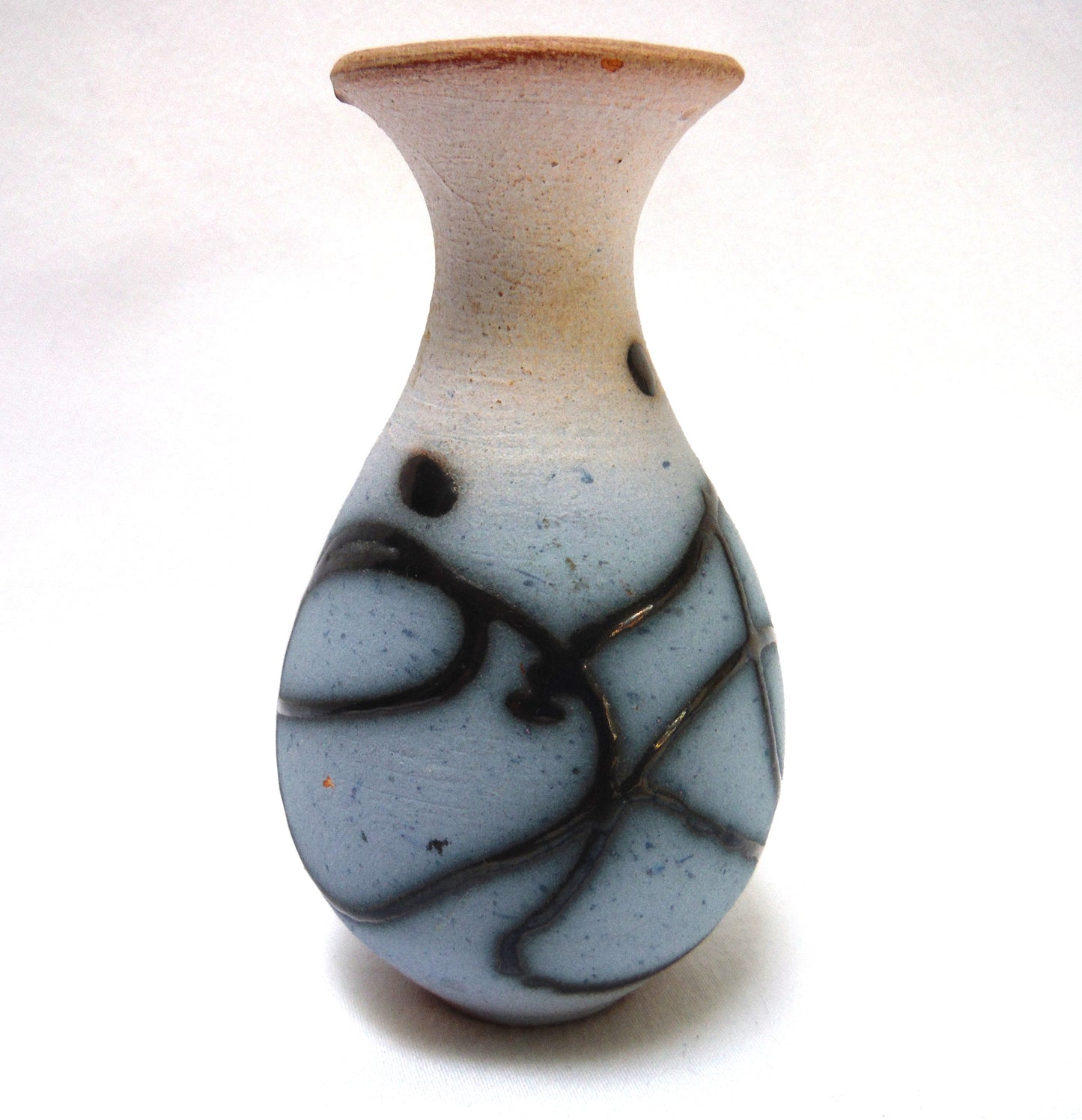 Miniature Ceramic Hand Painted Souvenir Vase from CUBA