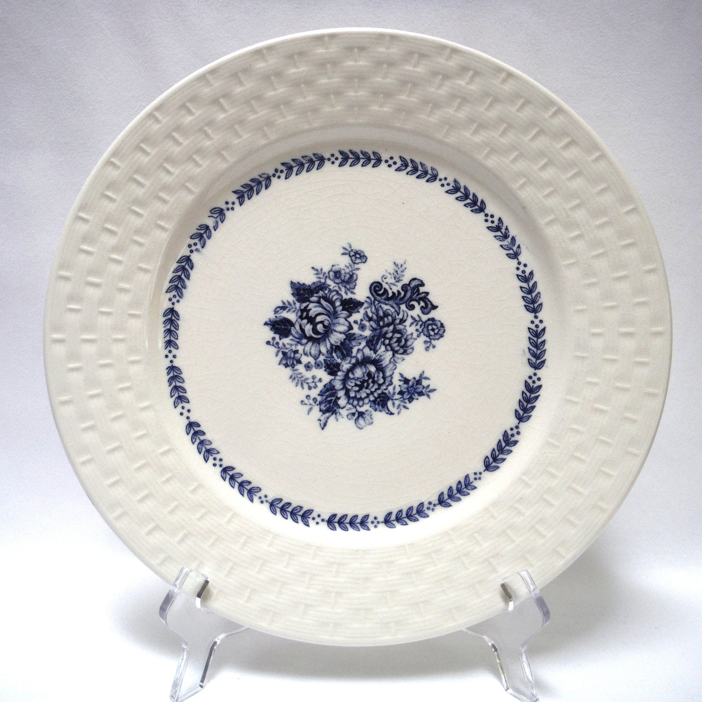 Antique Large Decorative 10 Inch Plate: Royal Florence Design by MAYFAIR DINNER WARE of JAPAN