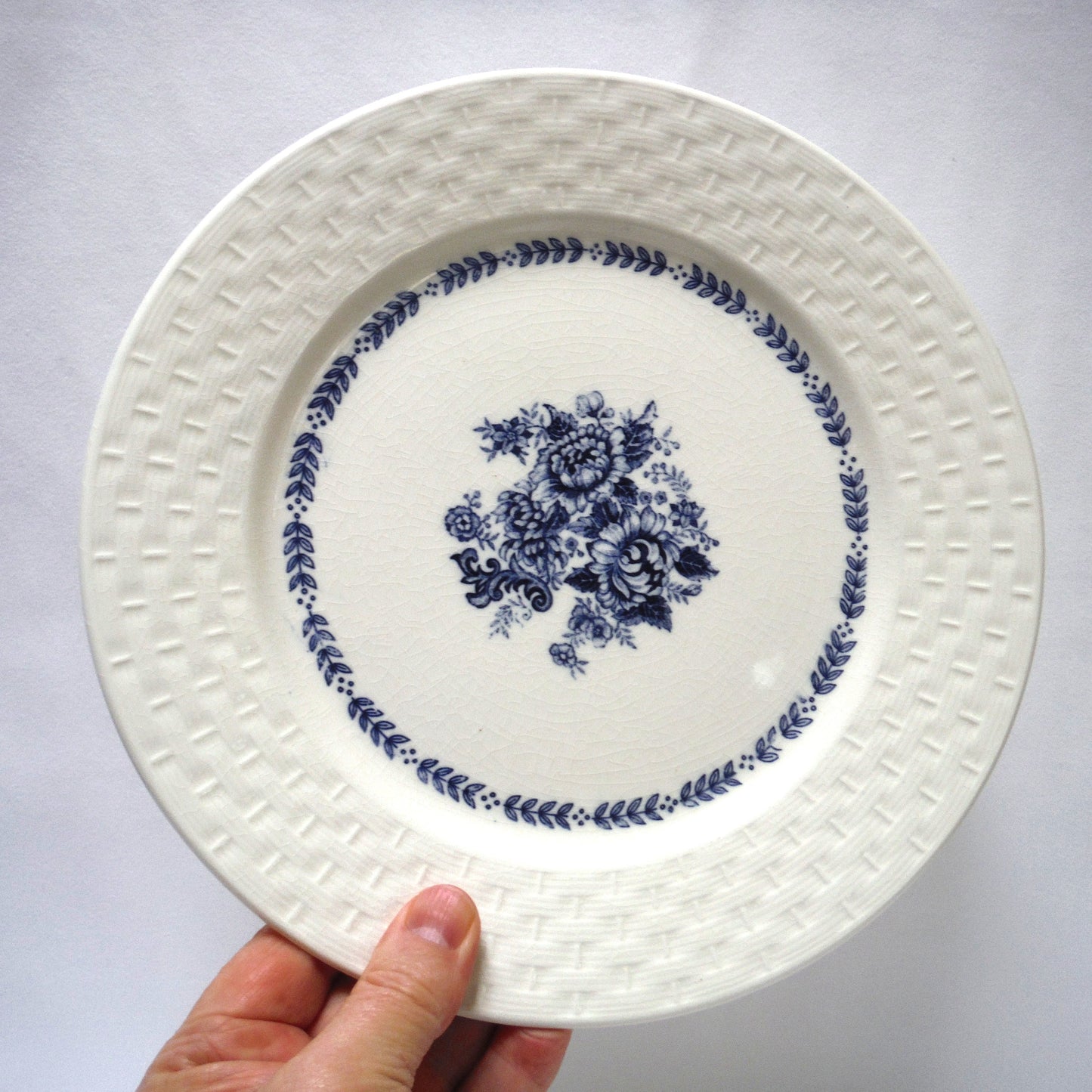 Antique Large Decorative 10 Inch Plate: Royal Florence Design by MAYFAIR DINNER WARE of JAPAN