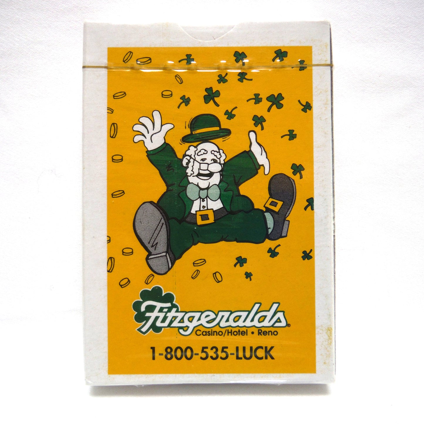 PLAYING CARDS BY FITZGERALDS CASINO HOTEL RENO NEVADA USA: Brand New - Old Stock Factory Wrapped!