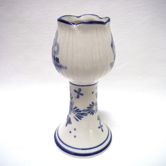 Vintage Delft Blue CANDLE HOLDER, Made in Holland