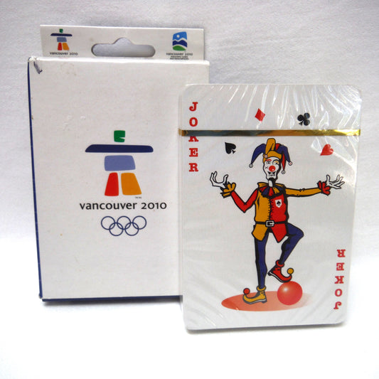 PLAYING CARDS: 2010 Vancouver Olympics in Original Box, Brand New Still Factory Wrapped