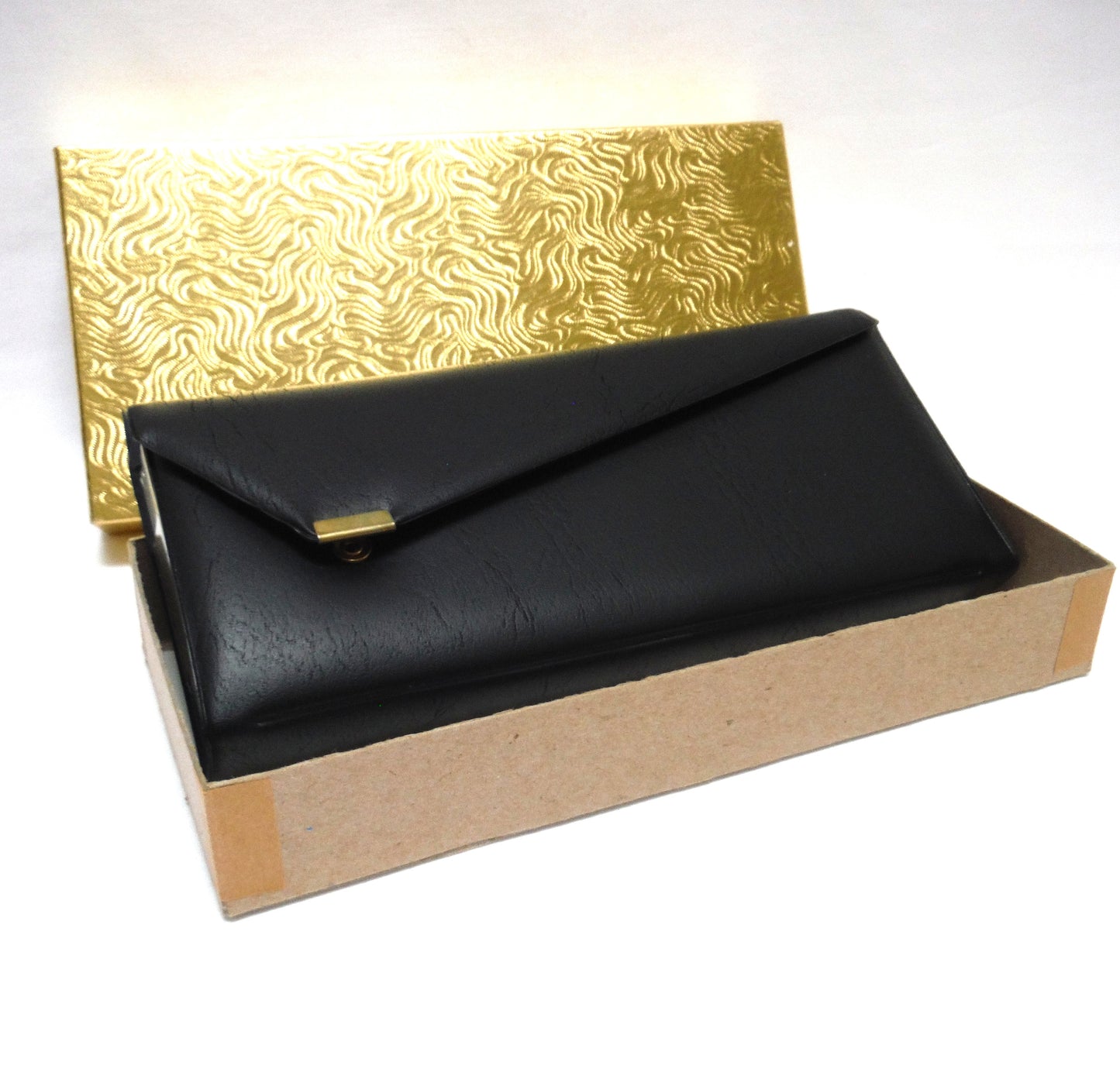 ULTRA RARE 1976 2-DECK POKER BRIDGE CARD PLAYING LEATHER POUCH KIT: "On The Move '76", A Vintage Automotive Industry Giveaway Gift!