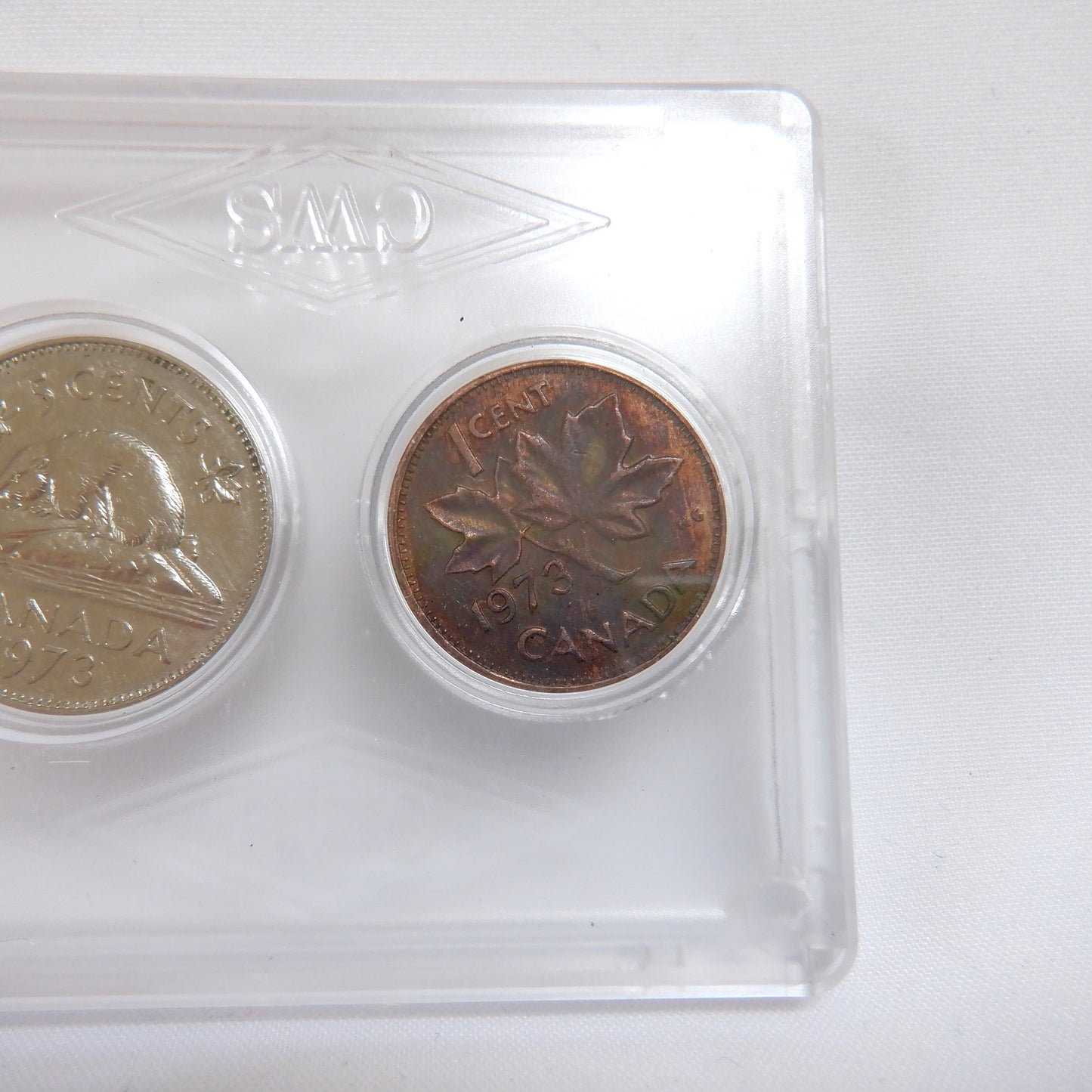 1973 Canadian Set of 6-Coins: 100th Anniversary of the Accession of Prince Edward Island, Presented in a Hard Plastic Display Case