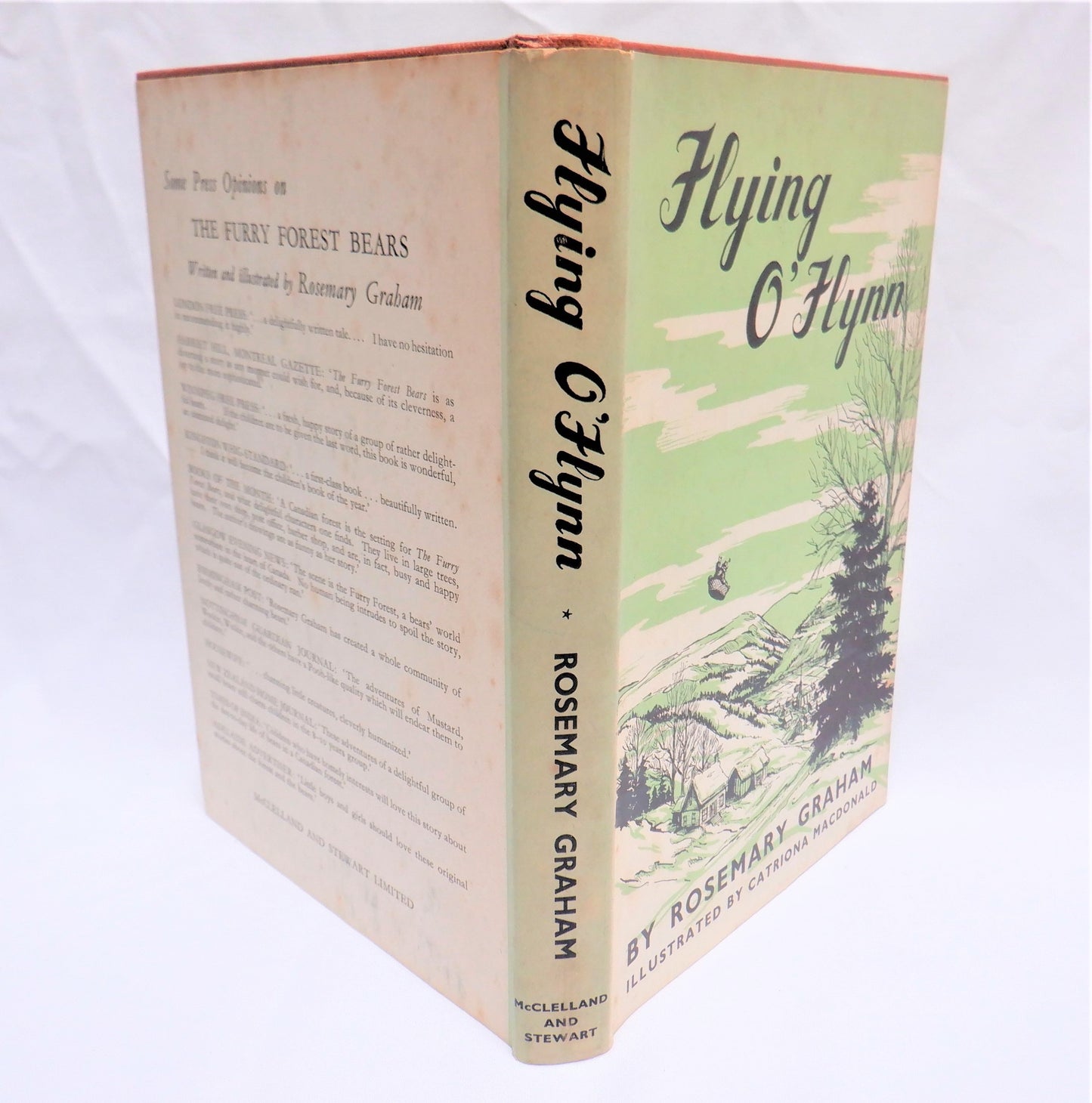 FLYING O'FLYNN, a Young Reader Adventure Story by Rosemary Graham (1958 1st Ed.)