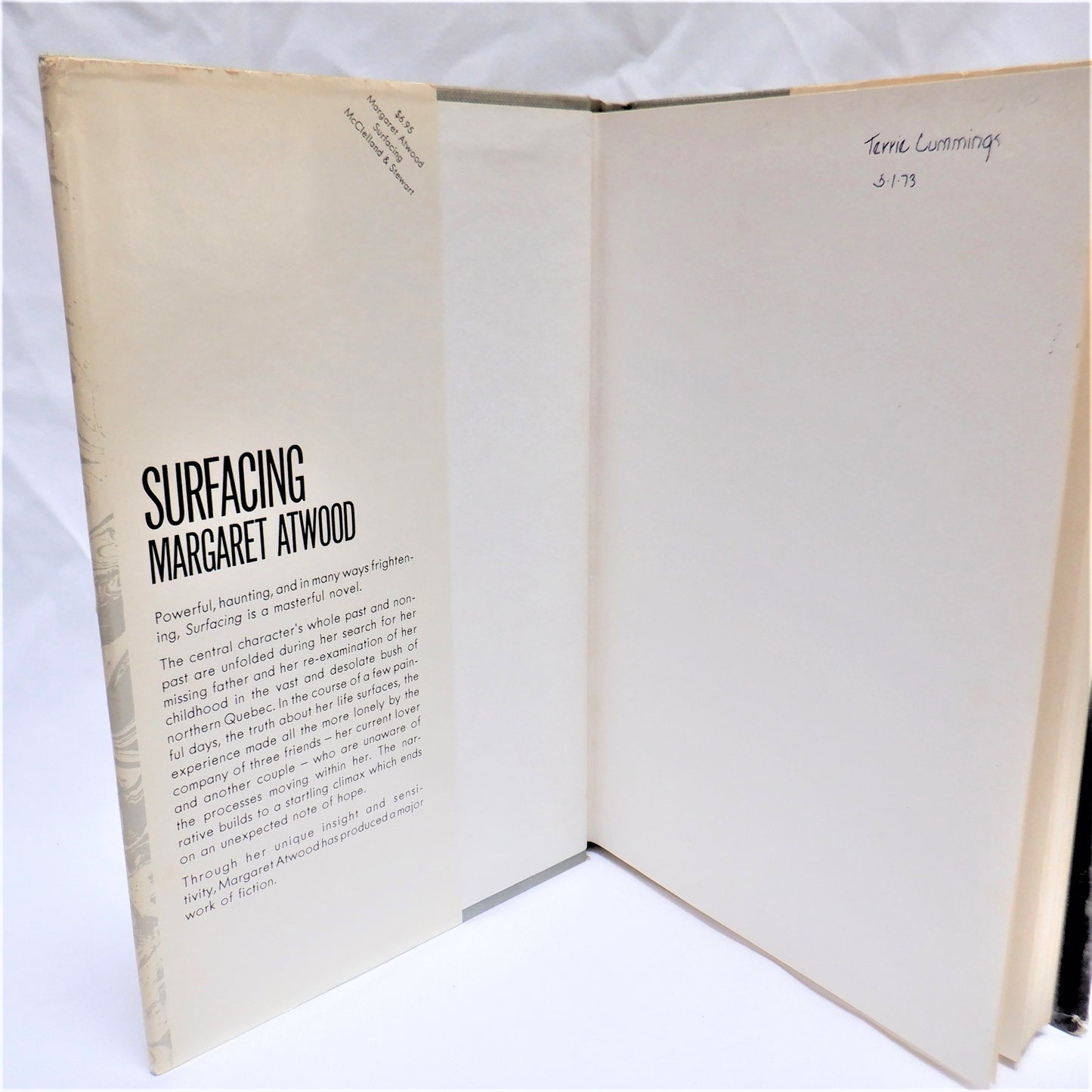 SURFACING, A Novel by Margaret Atwood (1972 1st Ed.)