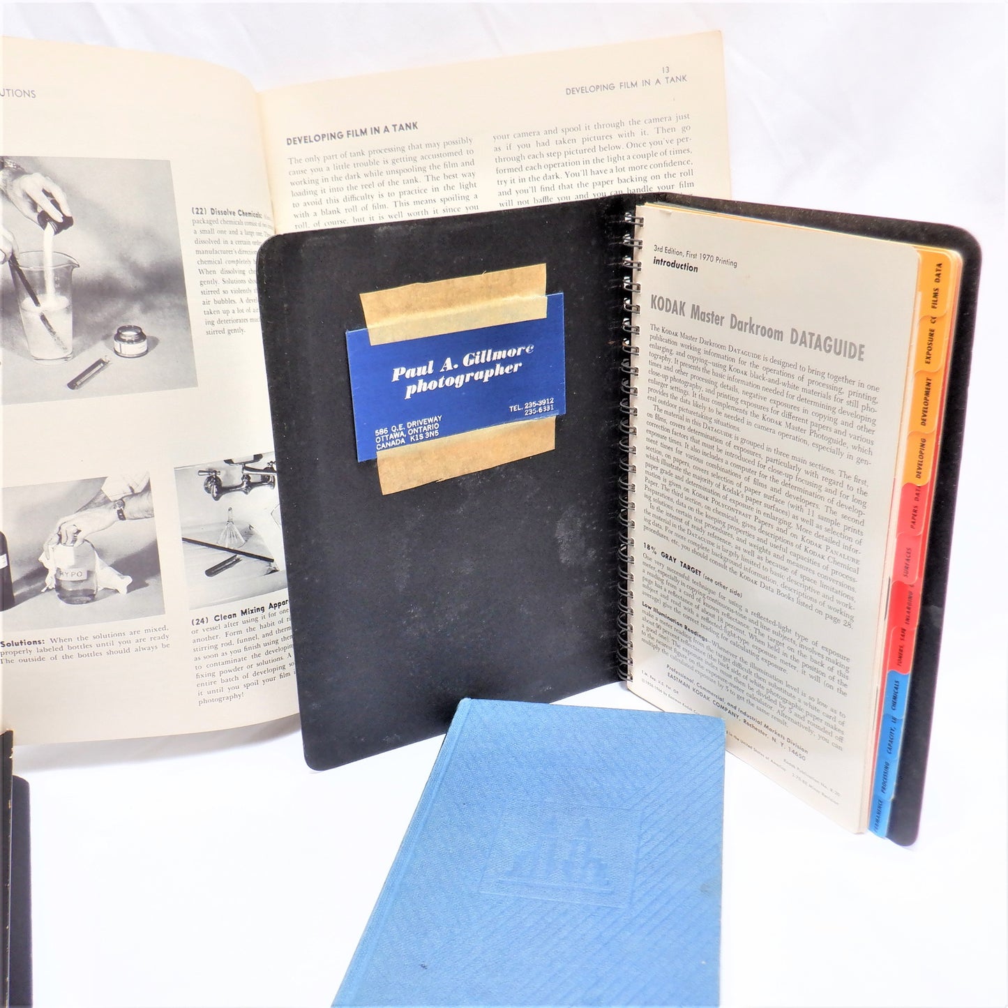 Vintage 3-Pack Photographic Book Special: HOW TO DEVELOP, PRINT AND ENLARGE PICTURES, AND DARKROOM GUIDE!
