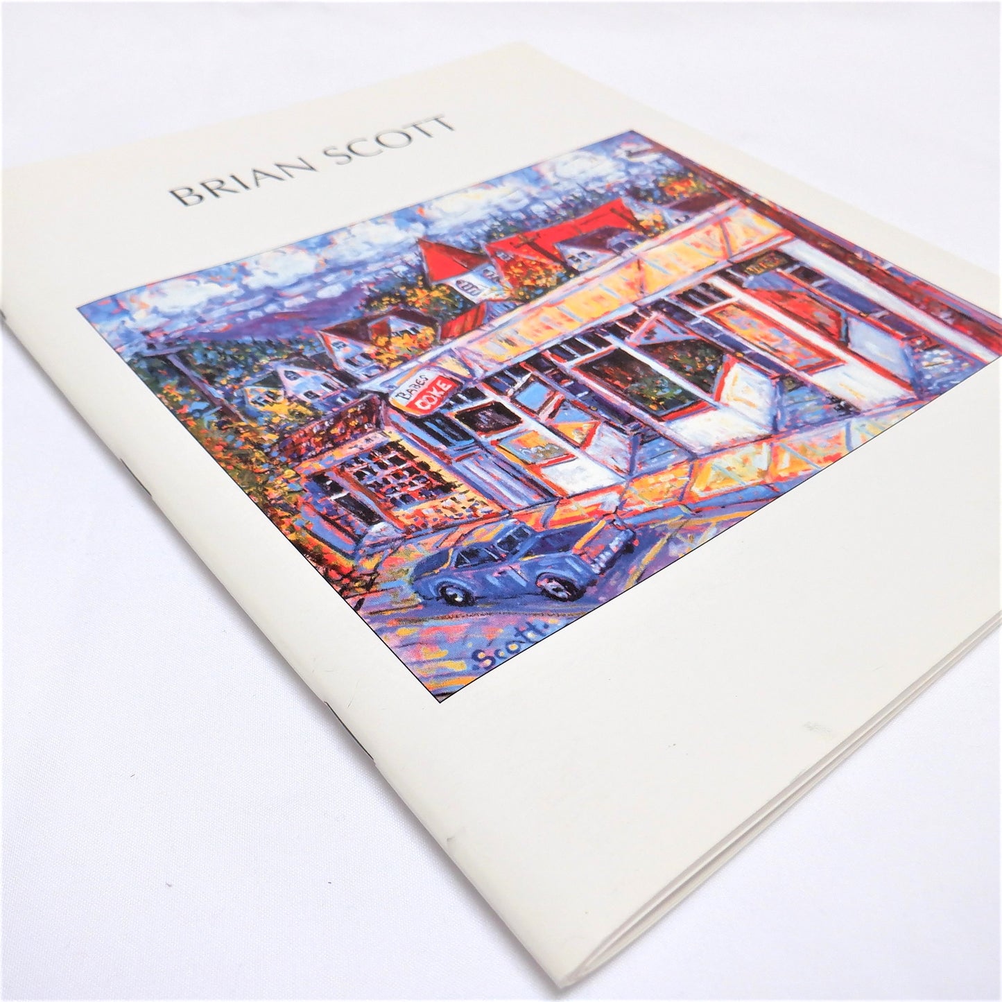 BRIAN SCOTT, Paintings and Stories of CUMBERLAND, Vancouver Island, British Columbia (1st Ed. SIGNED)