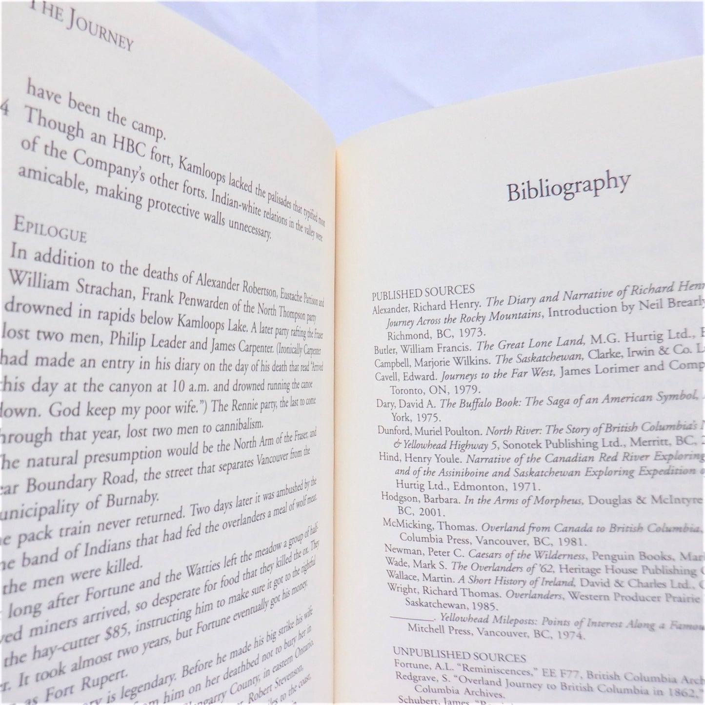 THE JOURNEY, The Overlanders' Quest for Gold by Bill Gallaher (2002 1st Ed.)