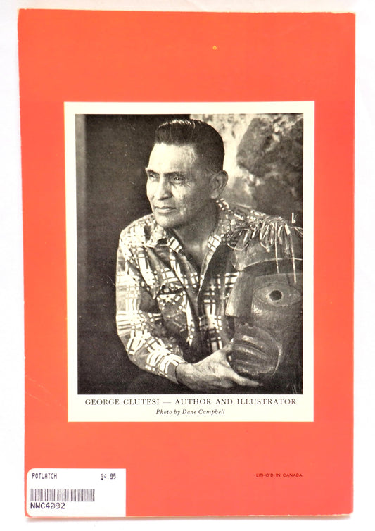 POTLATCH, by George Clutesi, 1973 (Rare Brand New Softcover)