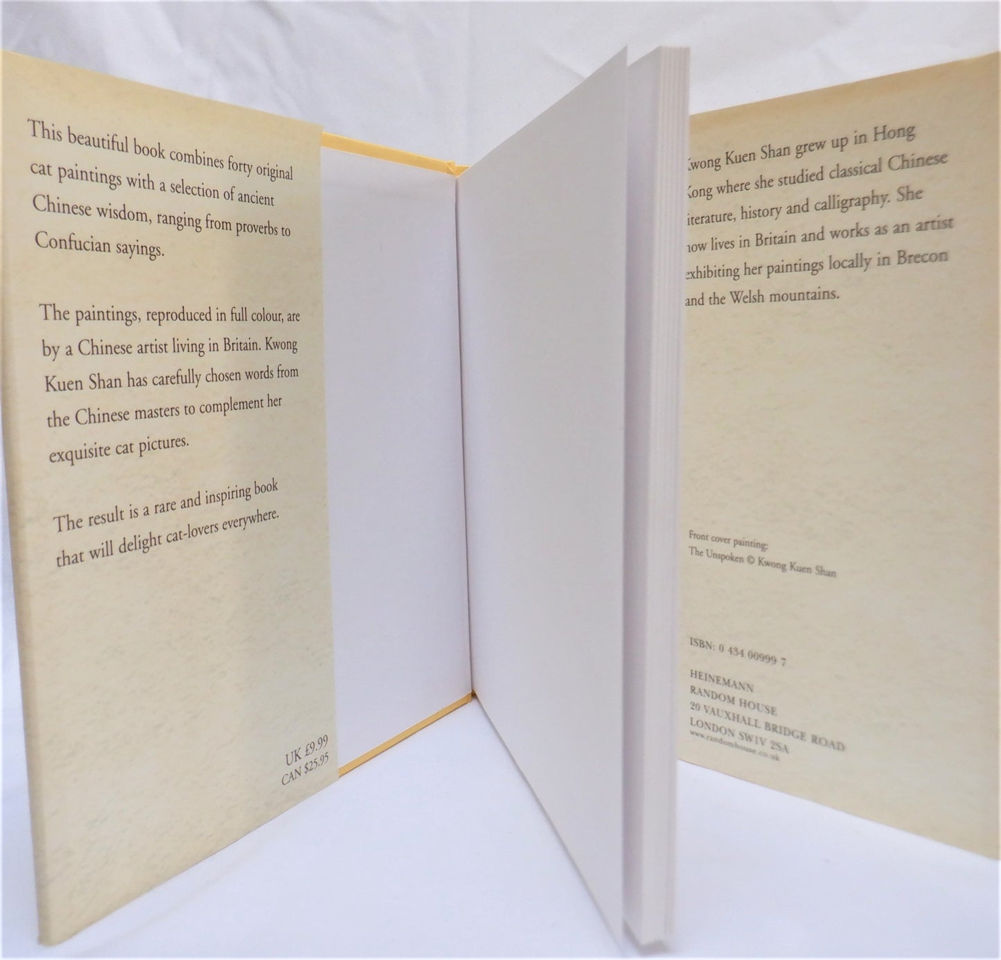 THE CAT AND THE TAO, By Kwong Kuen Shan (2002 1st Ed.)