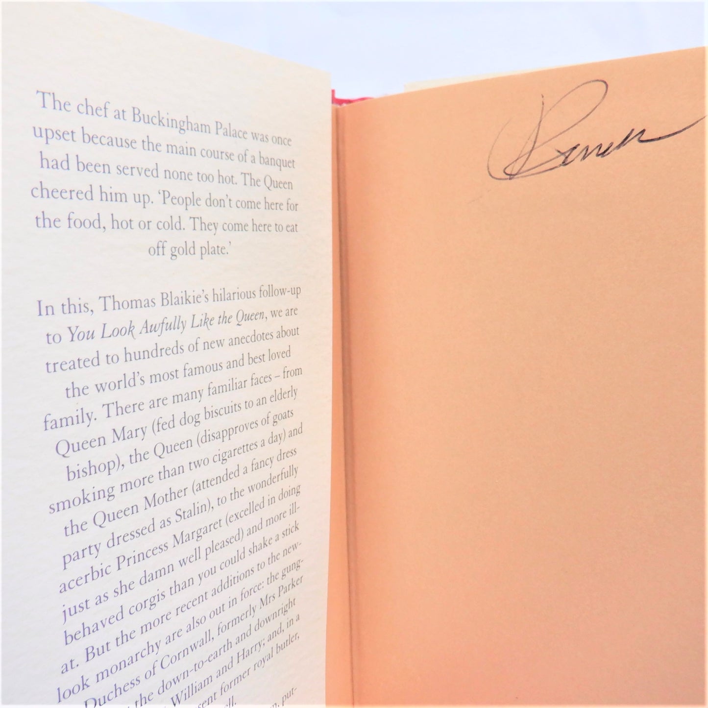 CORGI and BESS, More Wit and Wisdom from the House of Windsor, by Thomas Blaikie (2006 1st Ed.)