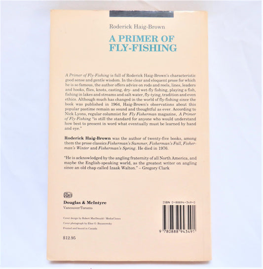A PRIMER OF FLY-FISHING, by Roderick Haig-Brown, 1982