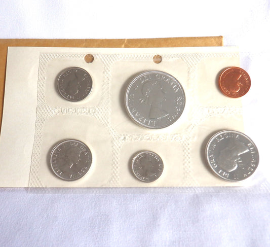 1964 PURE SILVER PROOF 6-COIN SET: 100th Anniversary of the Charlottetown and Quebec City Pre-Confederation Meetings