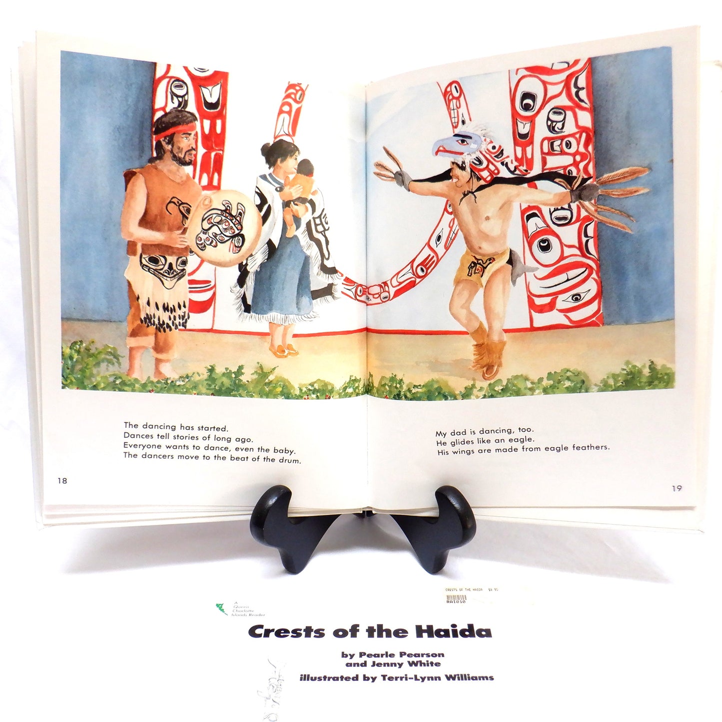 CRESTS OF THE HAIDA by Pearle Pearson, & POTLATCH by Dawn Adams, 1985 (2-Pack Special)
