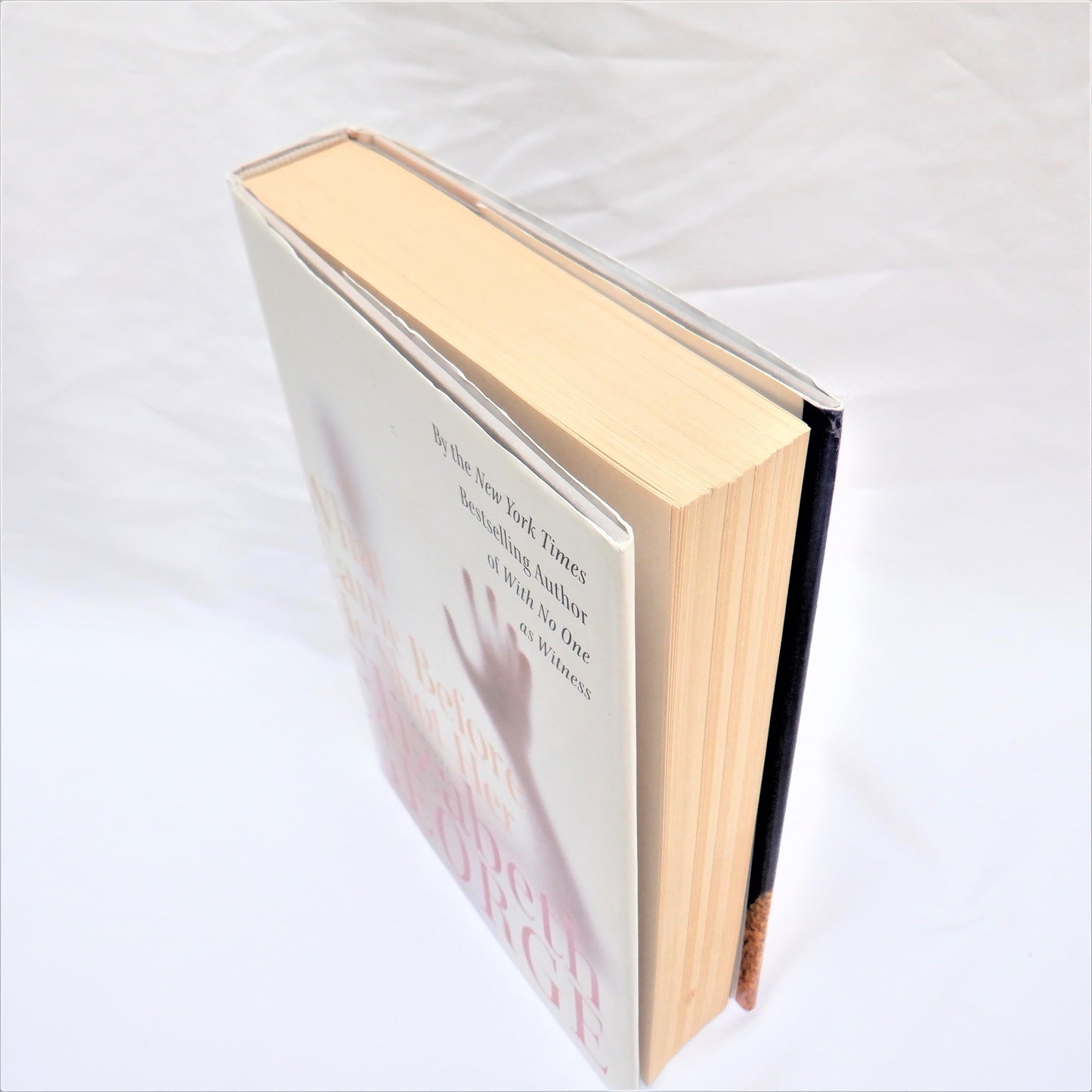 WHAT CAME BEFORE HE SHOT HER, A Novel by Elizabeth George (2006 1st Ed.)