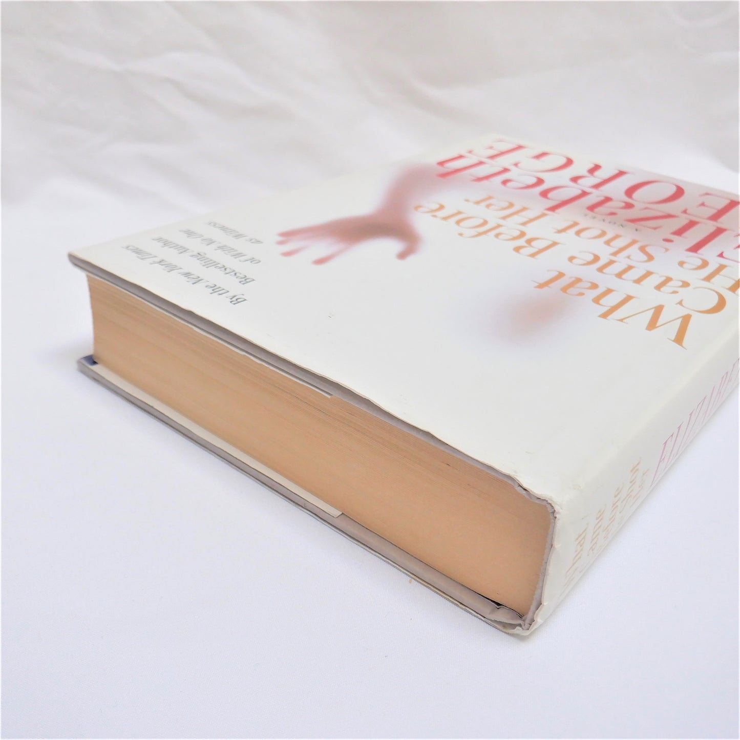 WHAT CAME BEFORE HE SHOT HER, A Novel by Elizabeth George (2006 1st Ed.)