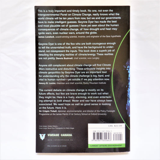 CLIMATE WARS, by Gwynne Dyer, (1st VC Ed. 2009)