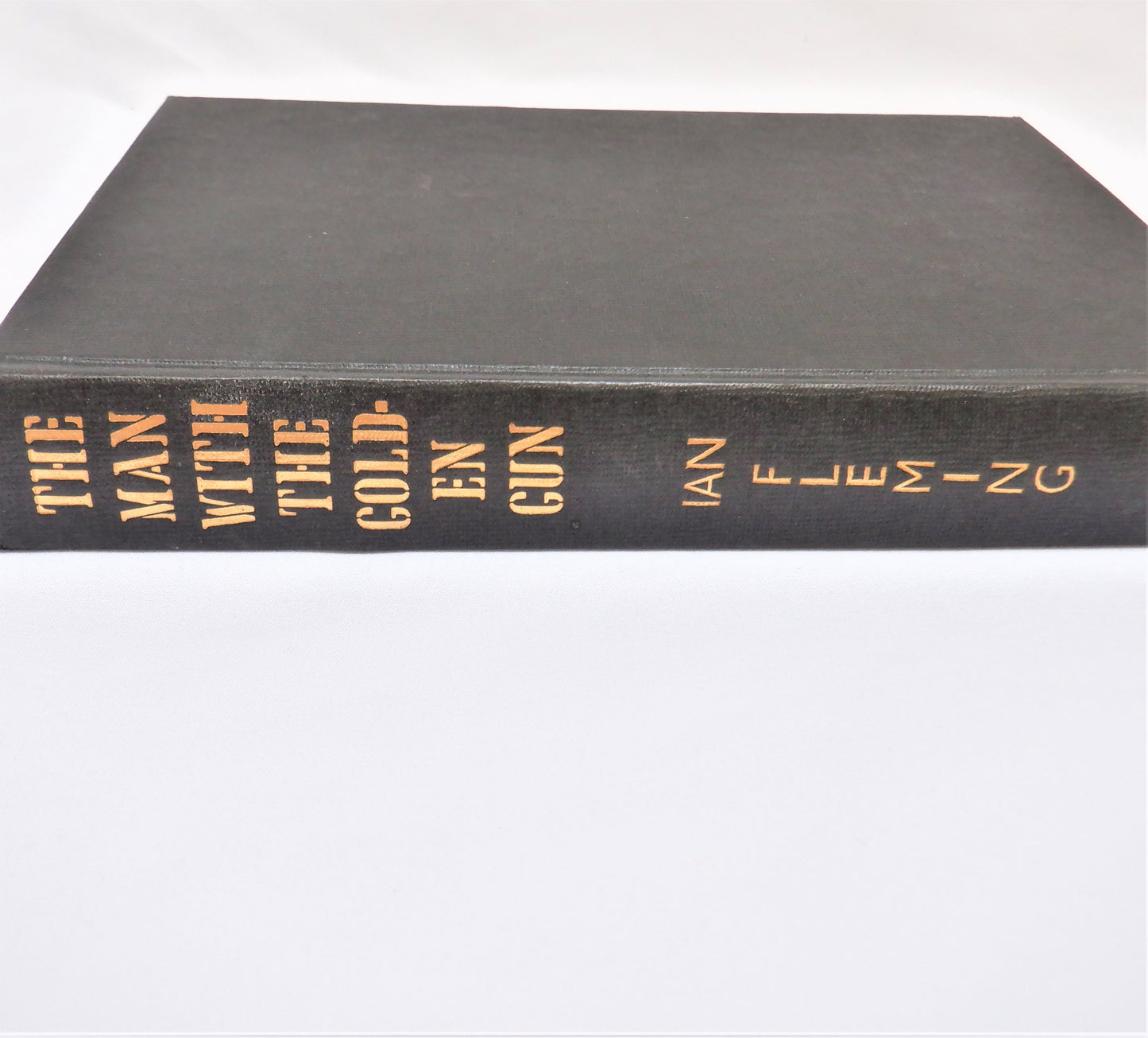 THE MAN WITH THE GOLDEN GUN, The Last James Bond Novel by Ian Fleming (1963 1st Ed.)