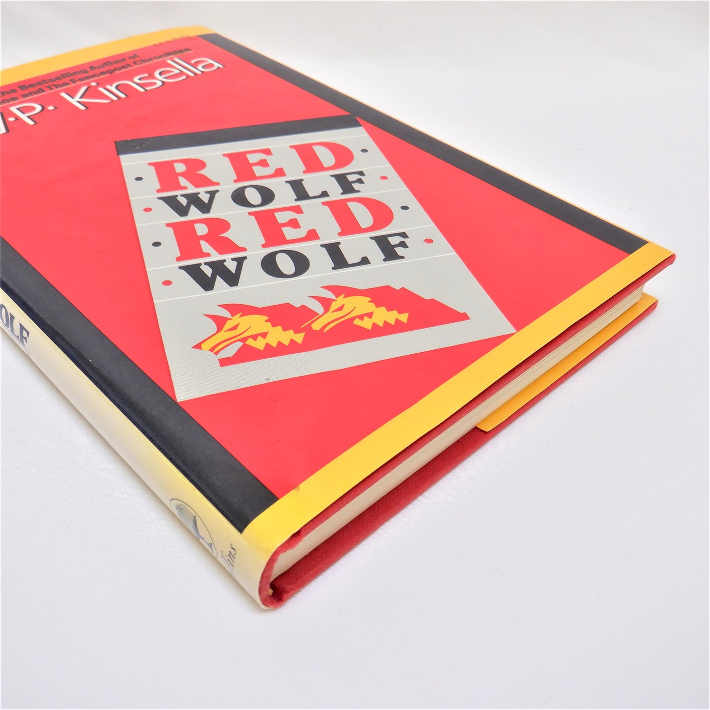 RED WOLF, RED WOLF, Short Stories by W.P. Kinsella (1987 1st Ed.)