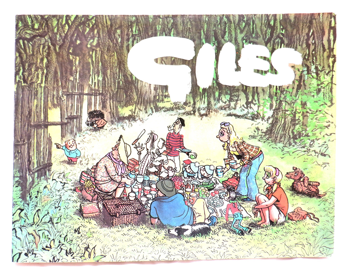 GILES, The Sunday and Daily Express Cartoons, 27th Series Collection by GILES (1973 1st Ed.)