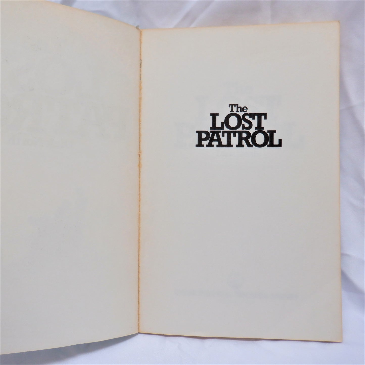 THE LOST PATROL, A Classic Canadian Adventure by Dick North, 1980
