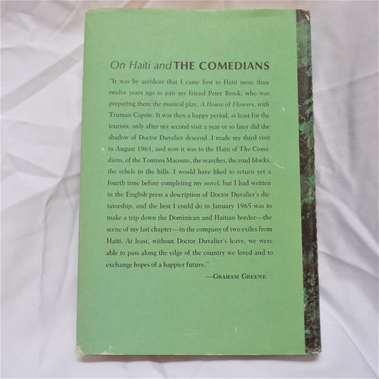 THE COMEDIANS, A Novel by Graham Greene, 1996