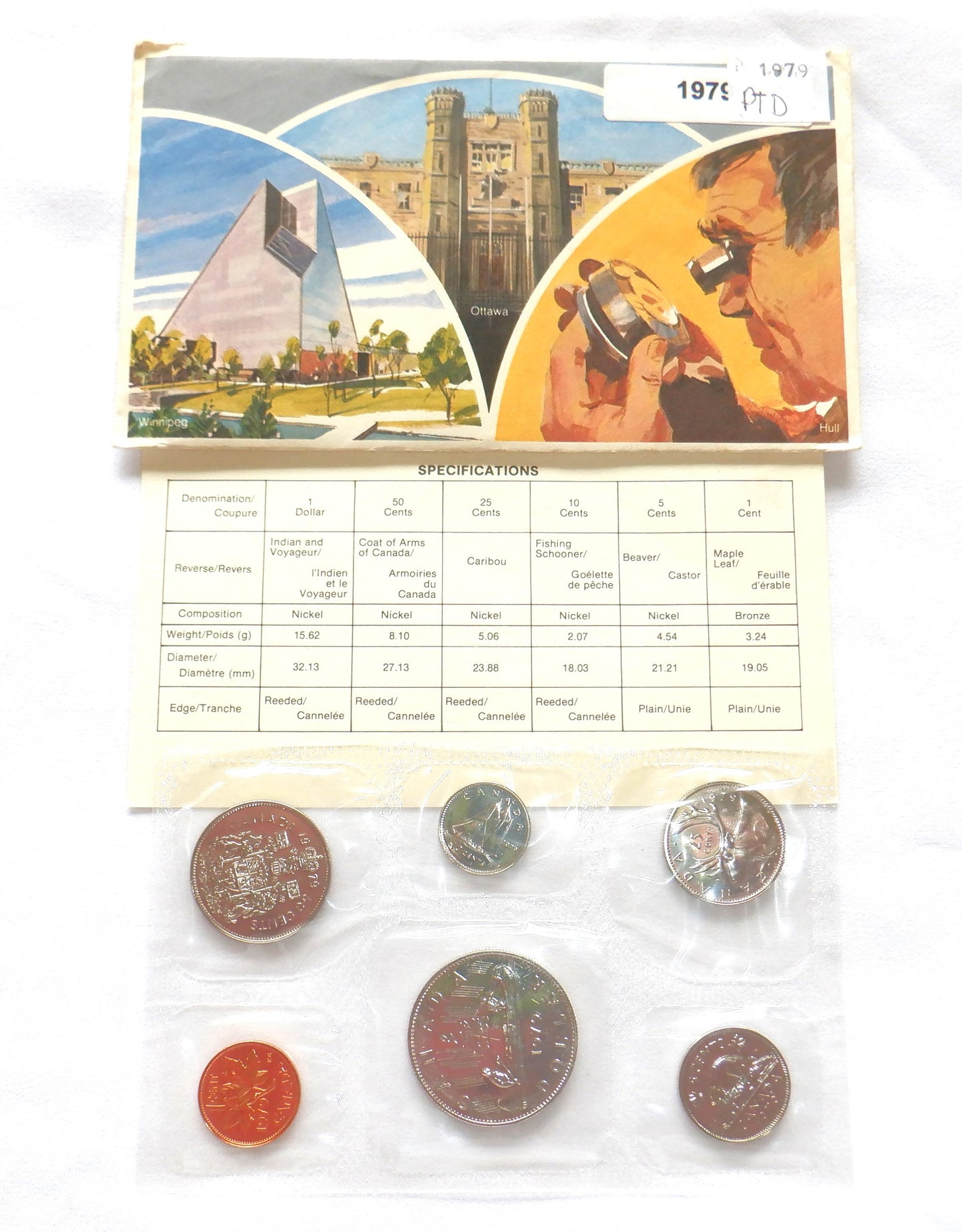 1979 Canadian 6-Coin Proof-Like Uncirculated Set