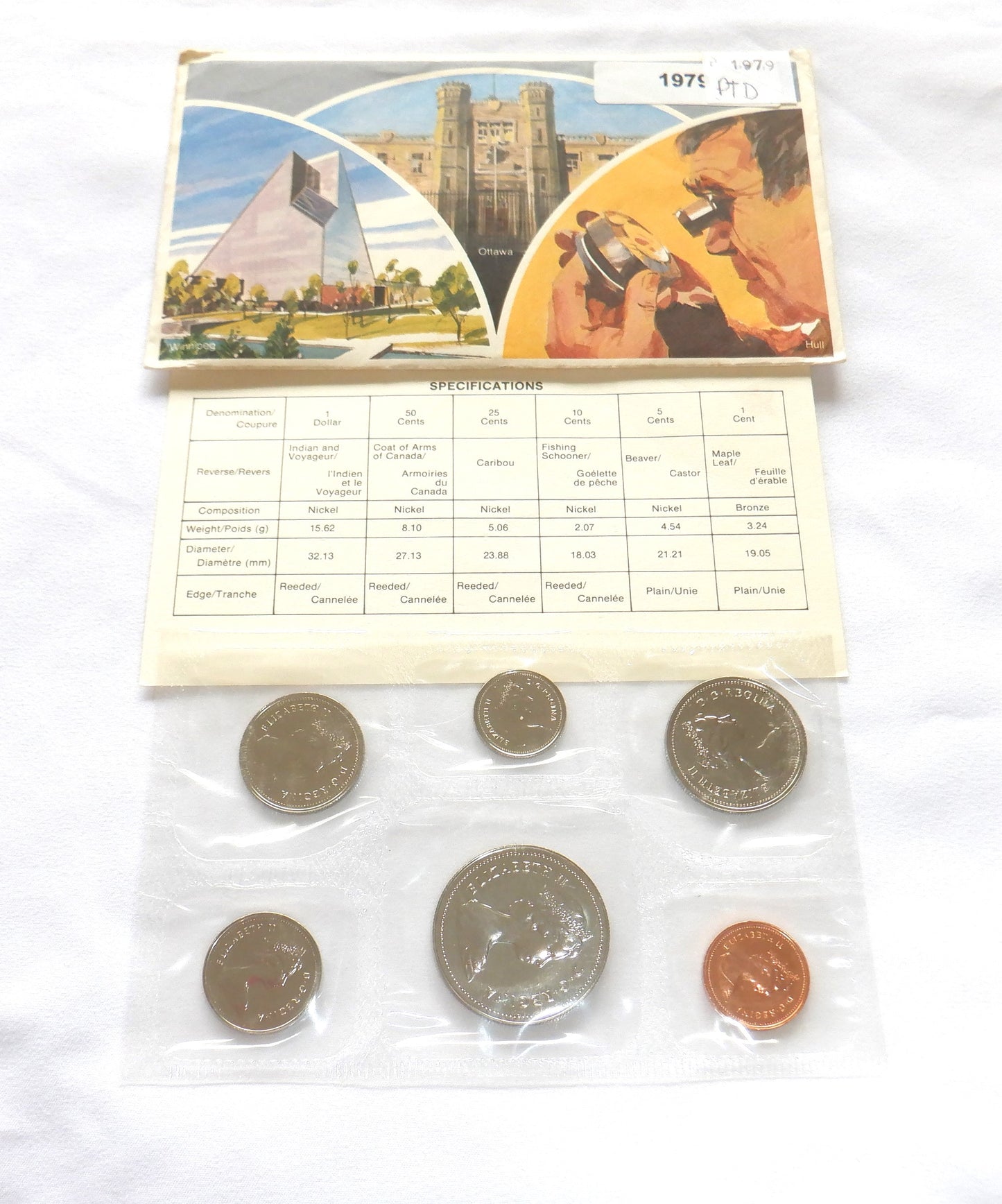 1979 Canadian 6-Coin Proof-Like Uncirculated Set